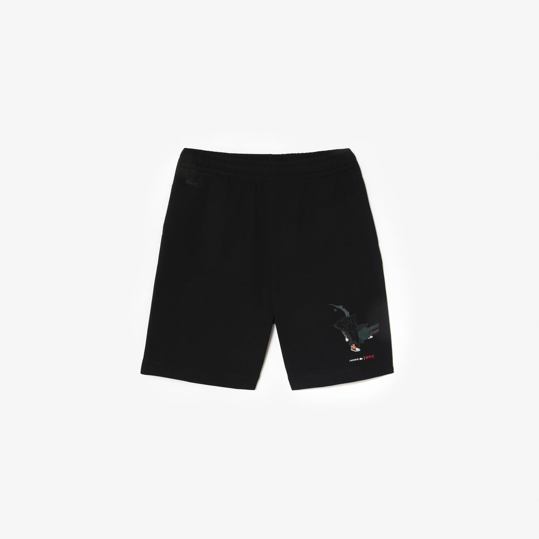 Unisex Lacoste x Netflix Organic Cotton Fleece Shorts Unisex Lacoste x Netflix Organic Cotton Fleece Shorts