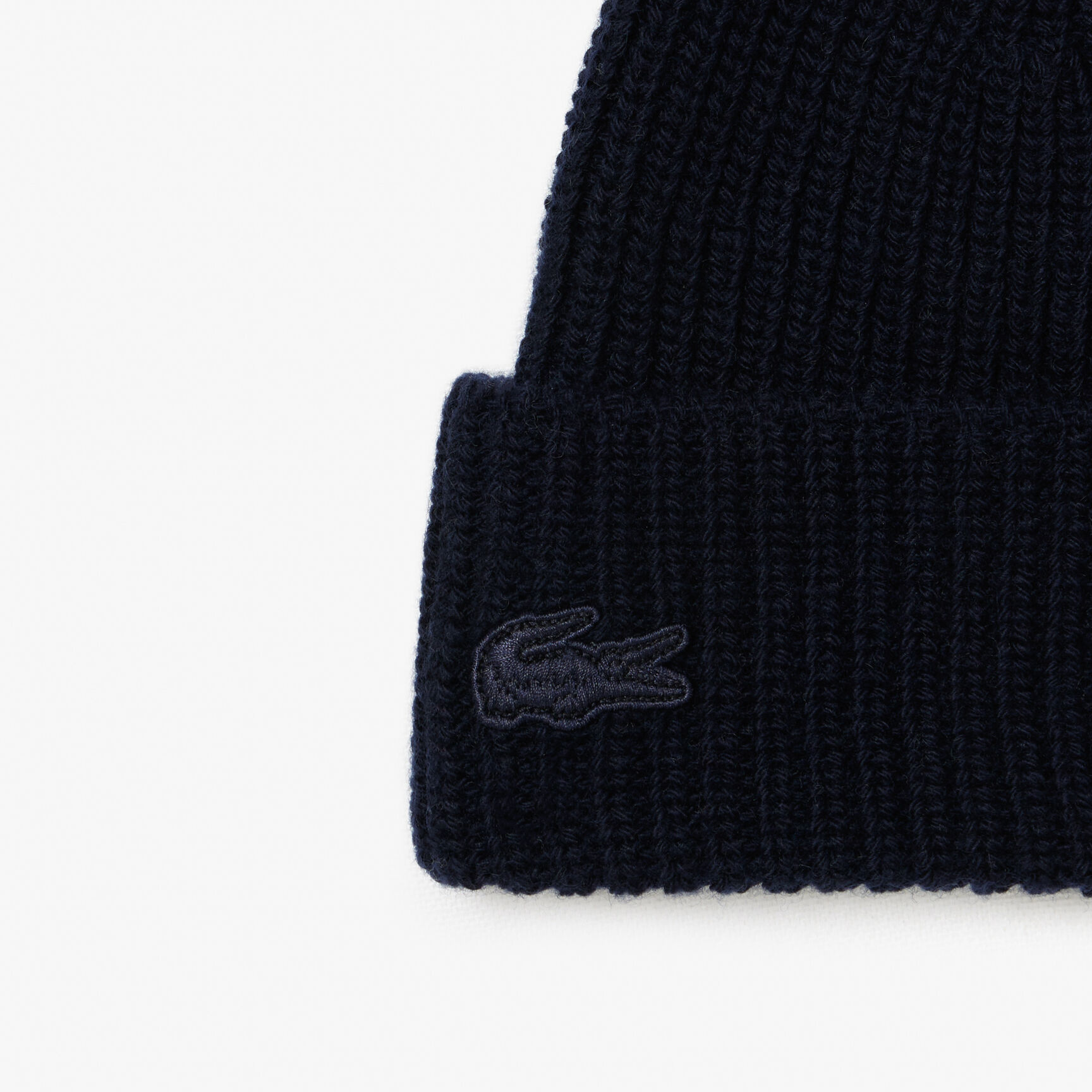 Holiday Ribbed Wool Beanie