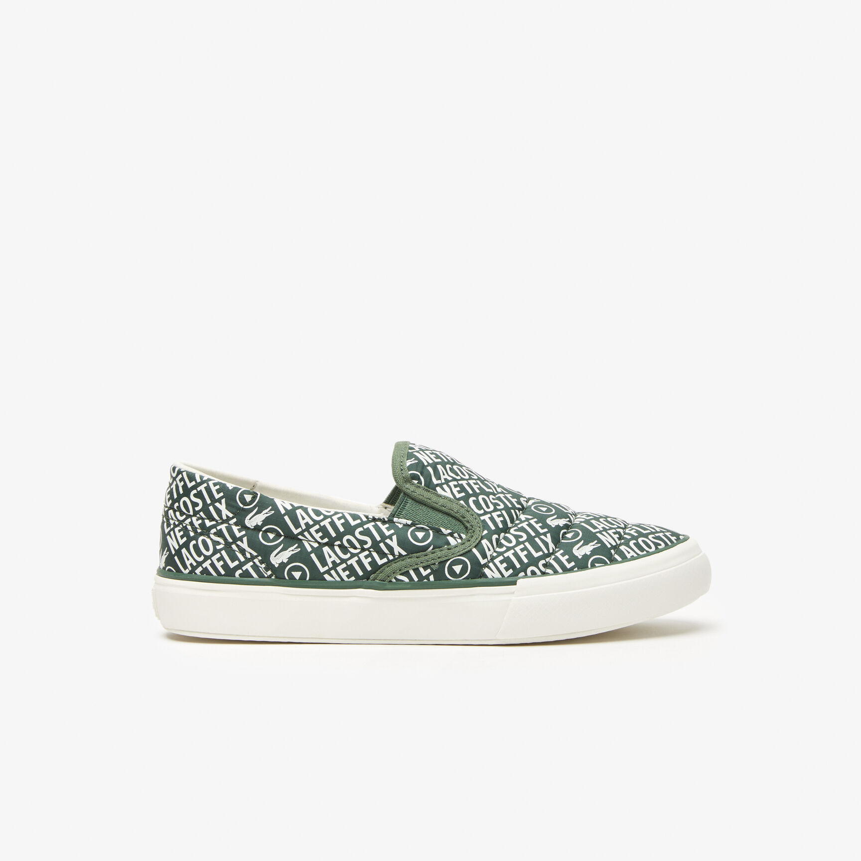 Children's Lacoste x Netflix Jump Server Slip Textile Slip On Children's Lacoste x Netflix Jump Server Slip Textile Slip On