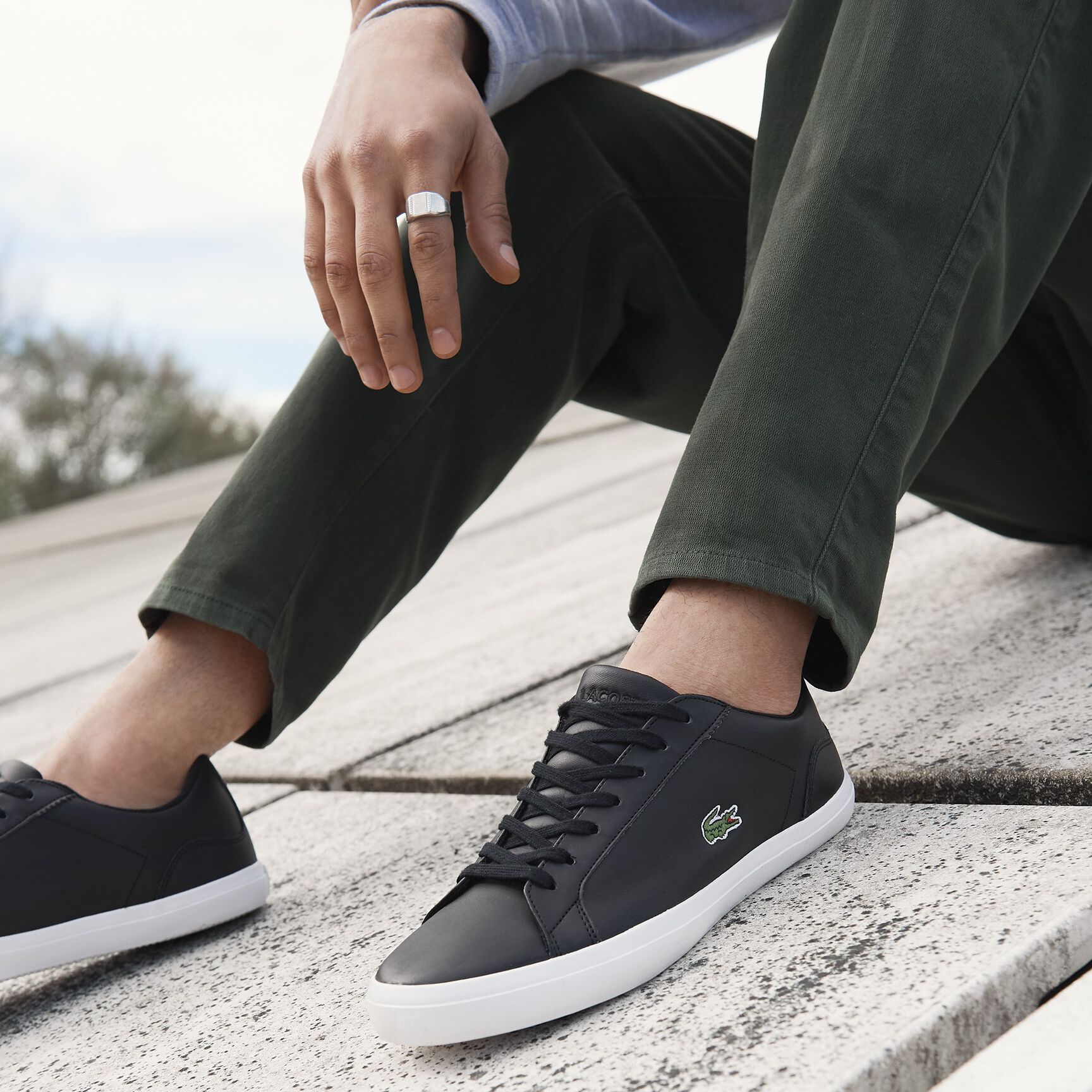 Men's Lerond Leather Trainers