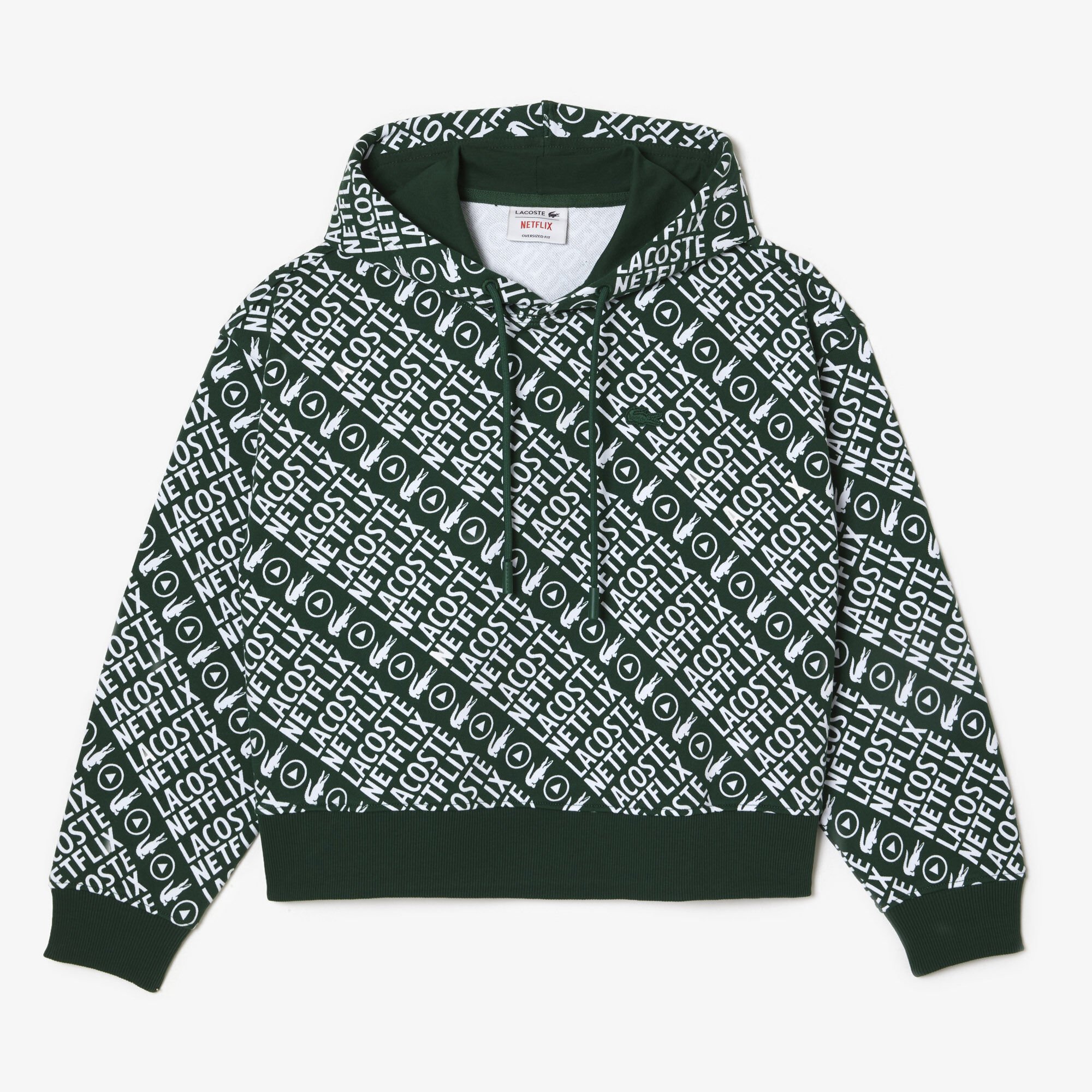 Buy Women s Lacoste x Netflix Organic Cotton Hoodie Lacoste EG