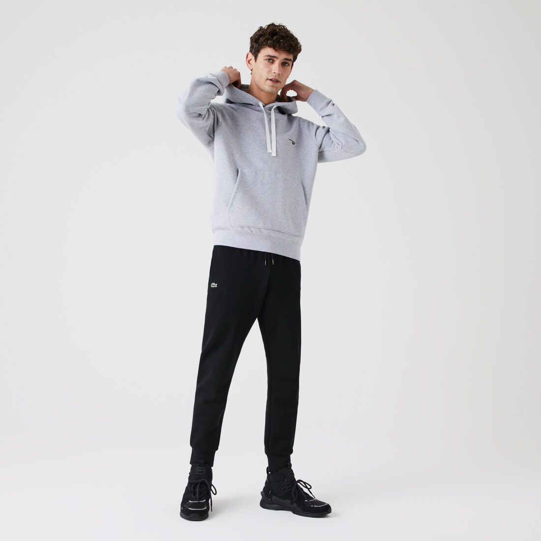 بنطال رياضي تنس صوف قطني للرجال مجموعة Lacoste SPORT