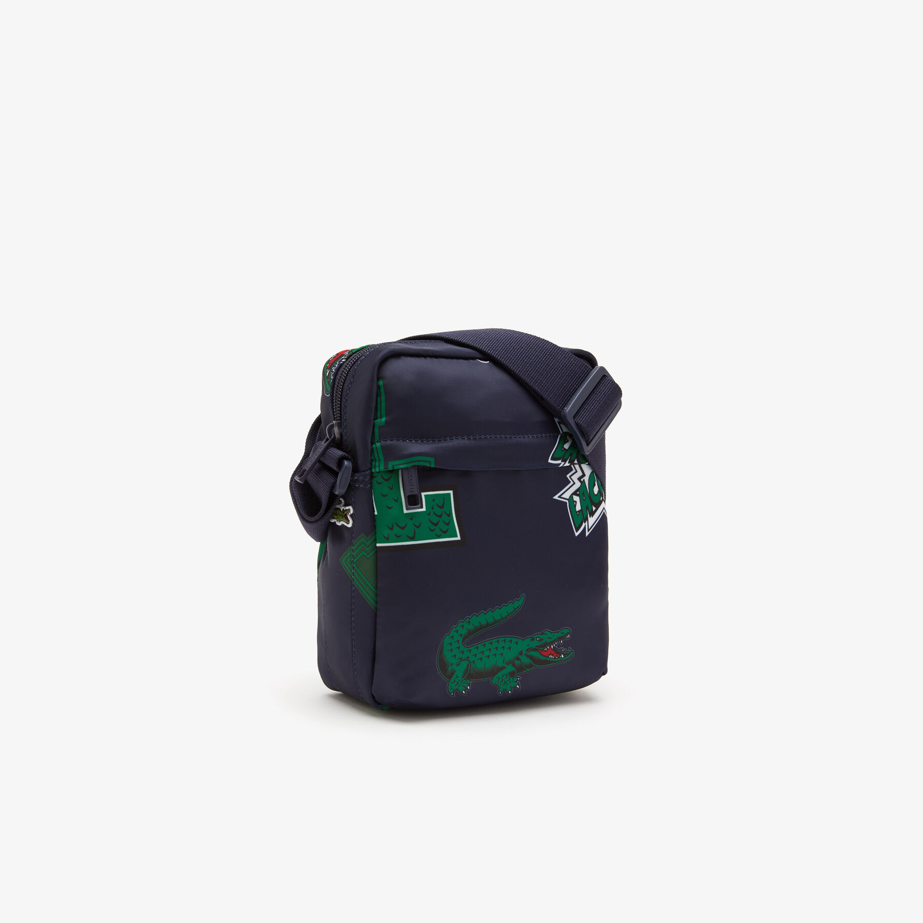 Men's Lacoste Holiday Comic Print Vertical Camera Bag men s lacoste holiday comic print vertical camera bag