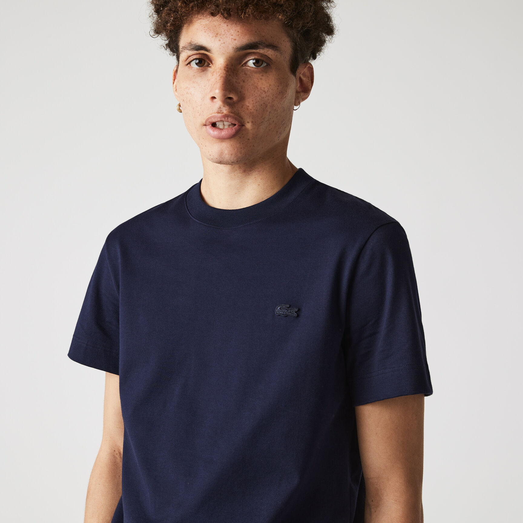 تي شيرت قطن بفتحة عنق مستديرة للرجال تي شيرت قطن بفتحة عنق مستديرة للرجال