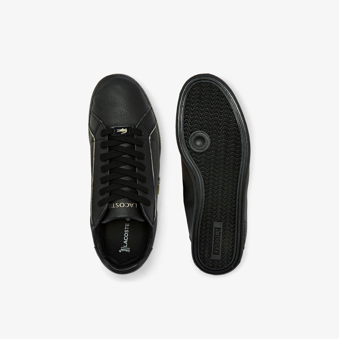 Women's Graduate Leather Metallic Detailing Trainers Women's Graduate Leather Metallic Detailing Trainers