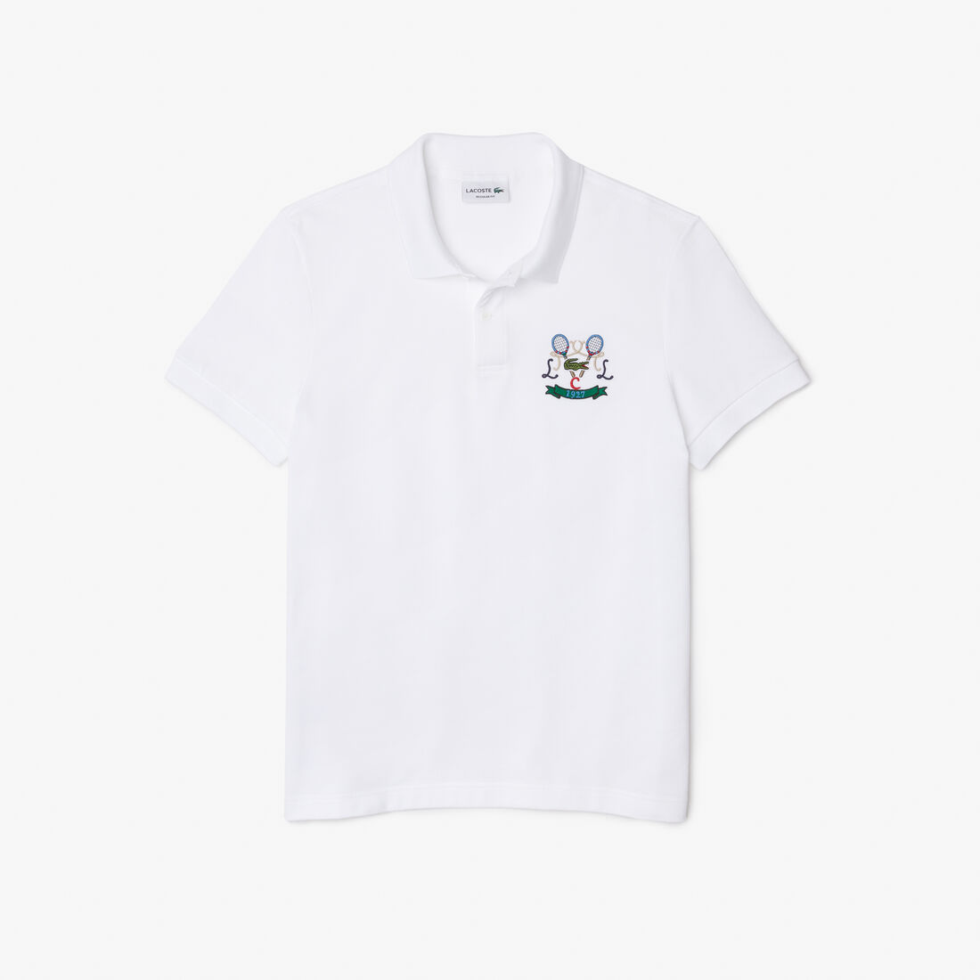 Men's Lacoste Regular Fit Tennis Embroidery Cotton Piqué Polo Shirt Men's Lacoste Regular Fit Tennis Embroidery Cotton Piqué Polo Shirt