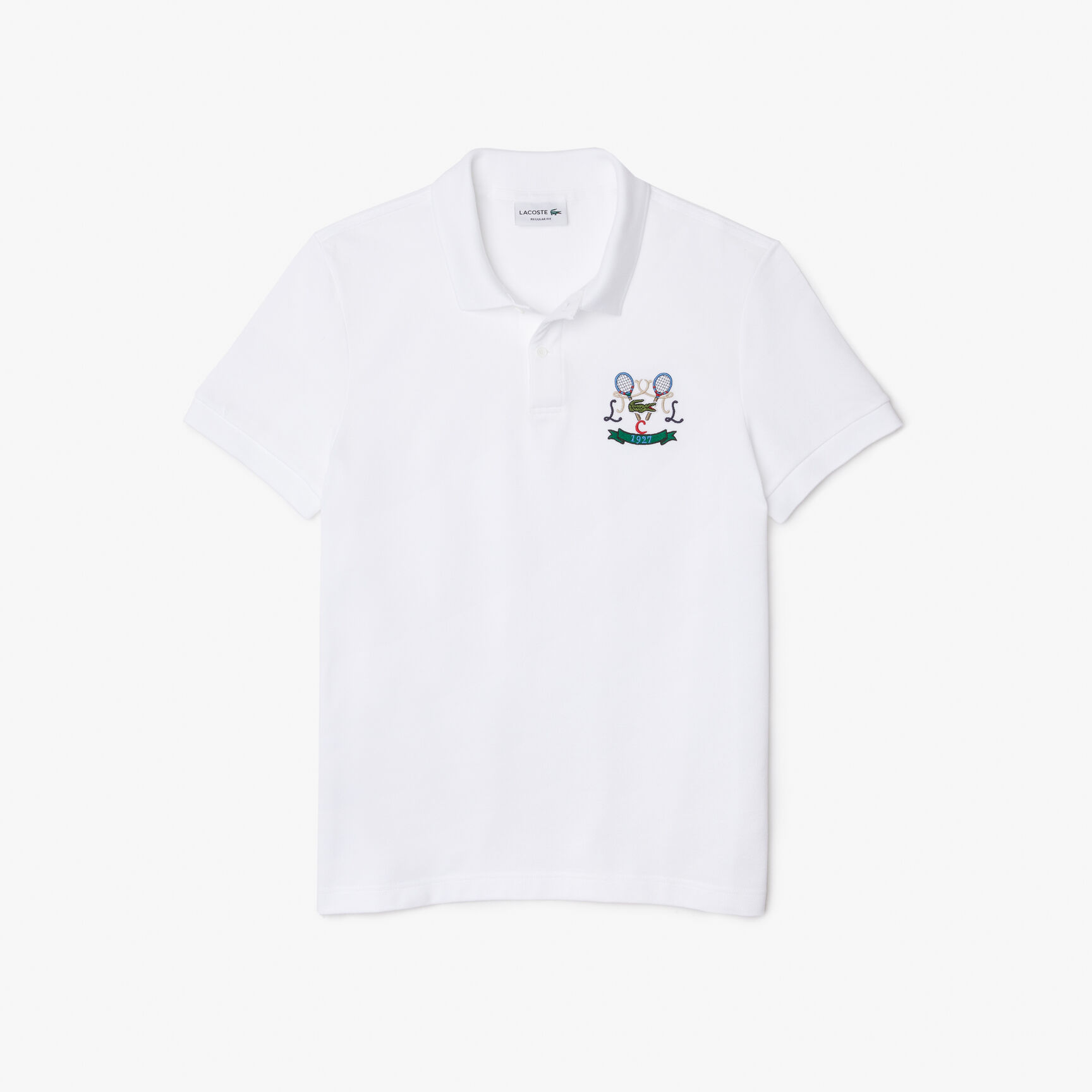 Men's Lacoste Regular Fit Tennis Embroidery Cotton Piqué Polo Shirt Men's Lacoste Regular Fit Tennis Embroidery Cotton Piqué Polo Shirt