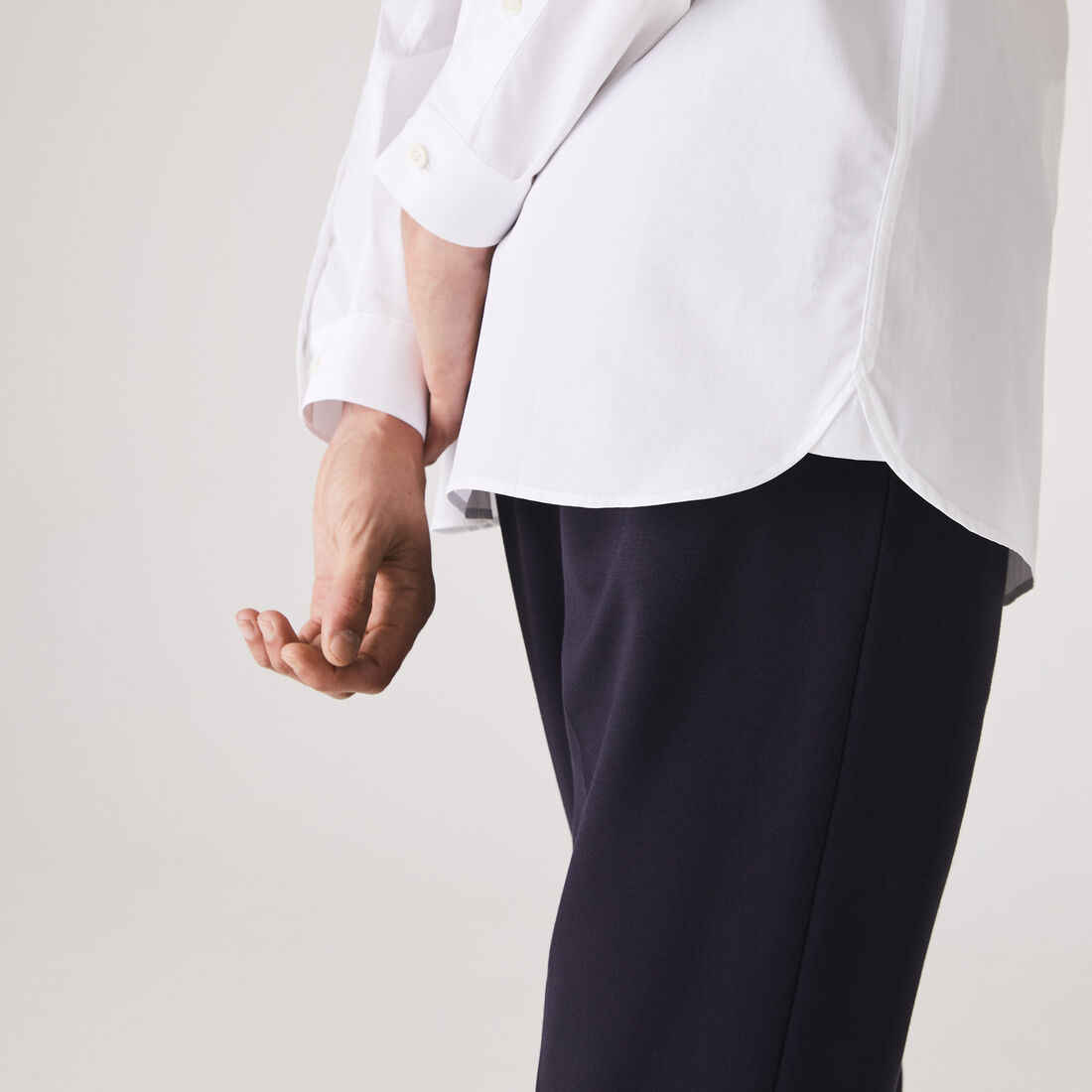 قميص قطن بوبلين فاخر بقصة عادية للرجال قميص قطن بوبلين فاخر بقصة عادية للرجال