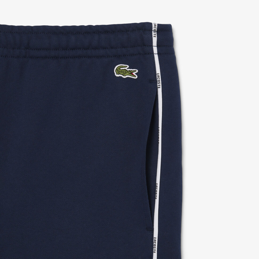 Logo Trim Cotton Fleece Shorts Logo Trim Cotton Fleece Shorts
