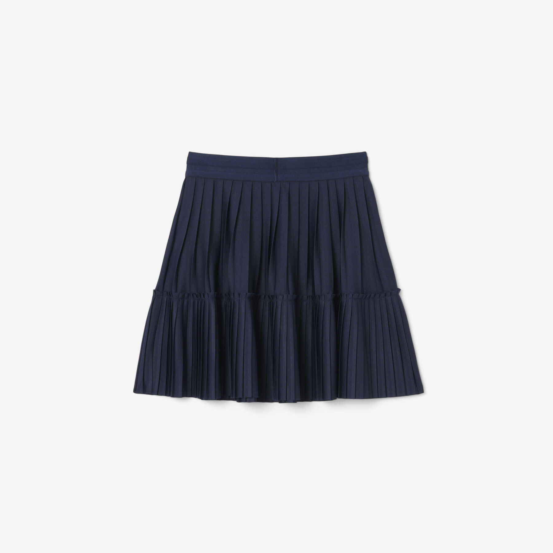 lacoste pleated jersey skirt