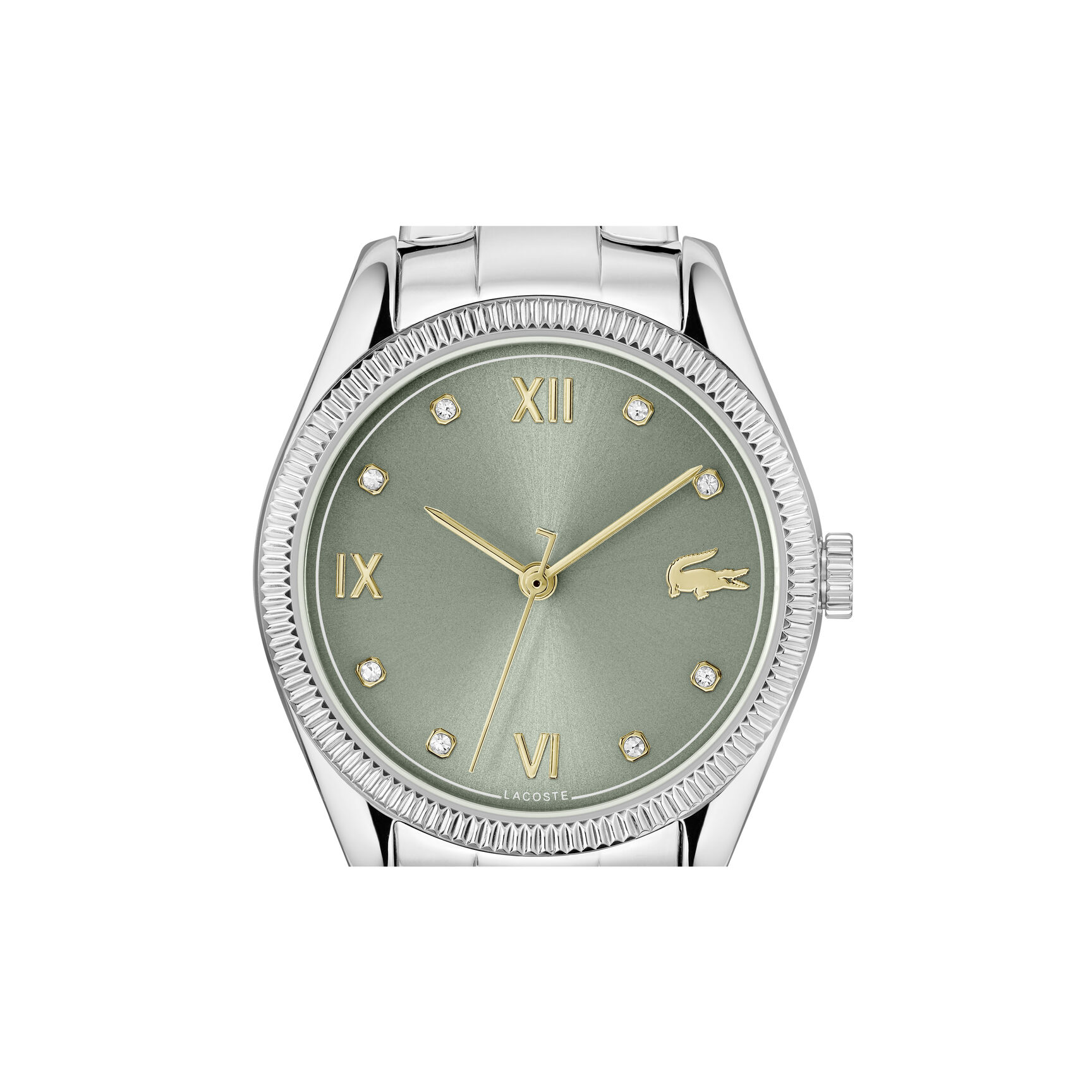 ساعة لاكوست باريسيان بسوار معدني ساعة لاكوست باريسيان بسوار معدني