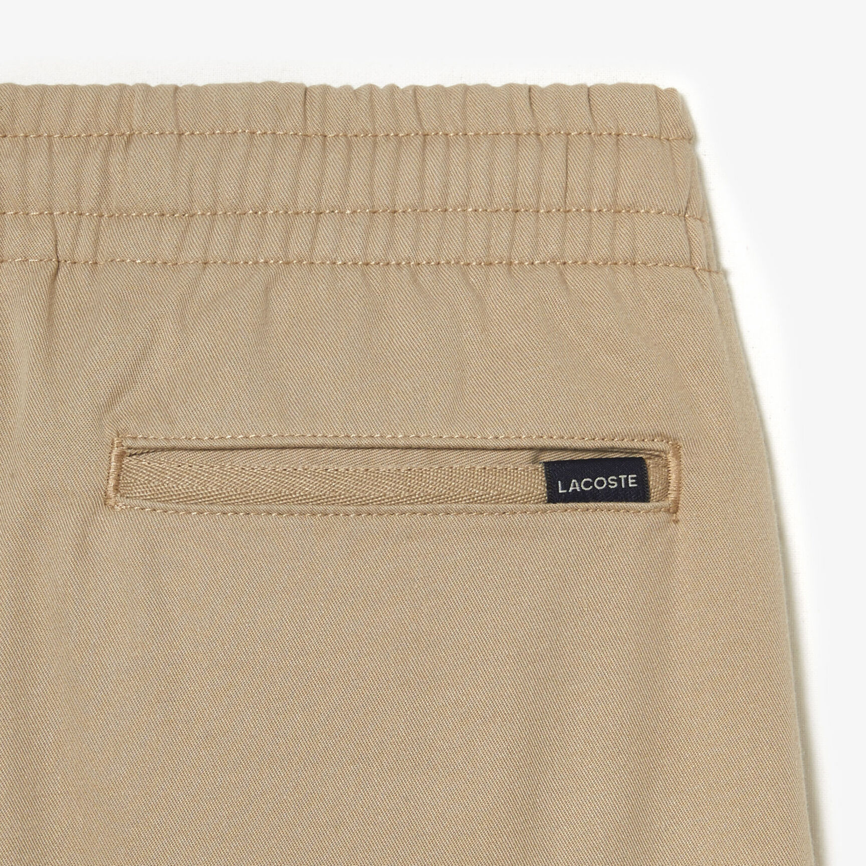 Boys' Lacoste Stretch Cotton Gabardine Chinos Boys' Lacoste Stretch Cotton Gabardine Chinos