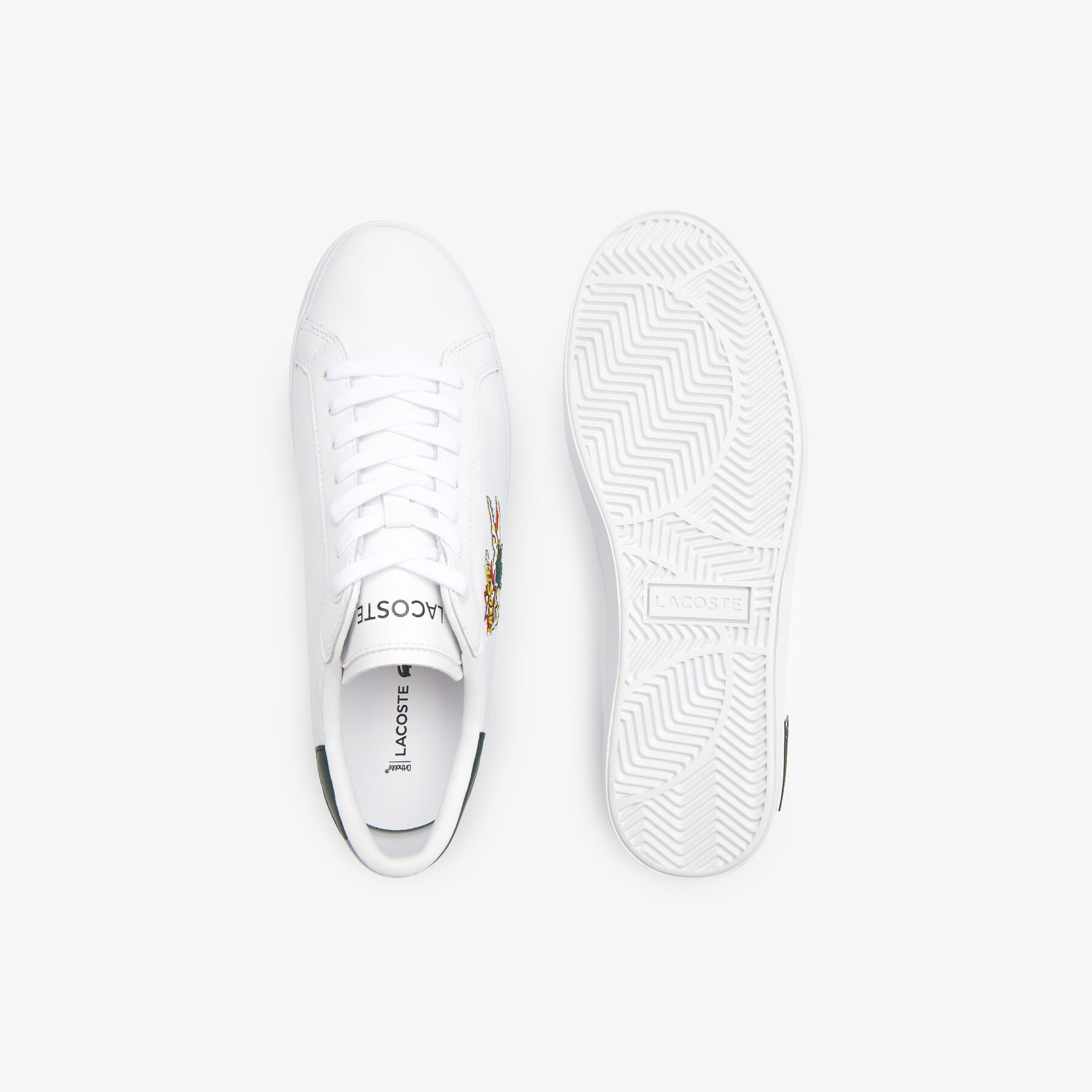 men s lacoste powercourt leather sneakers