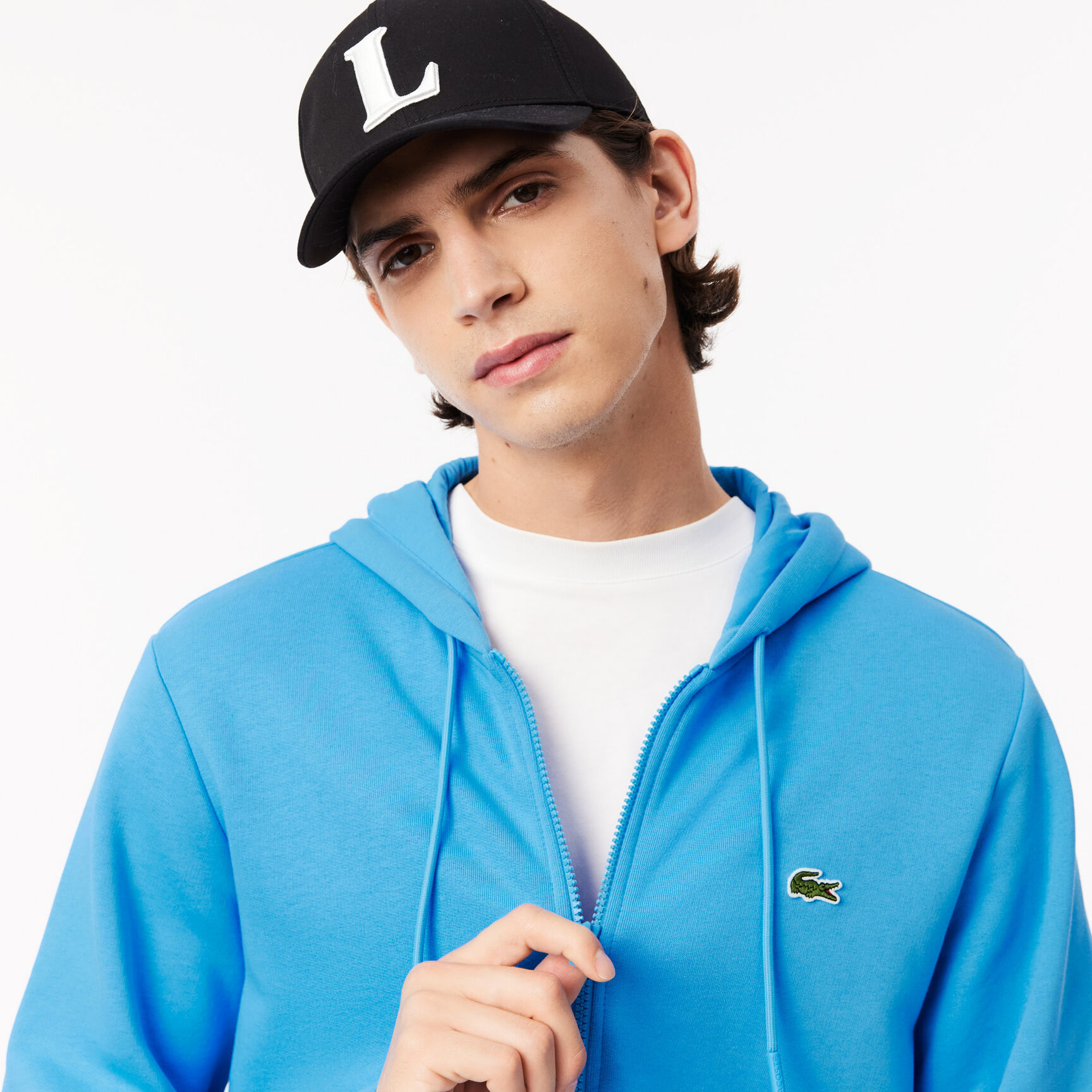 هودي من الصوف بسحاب