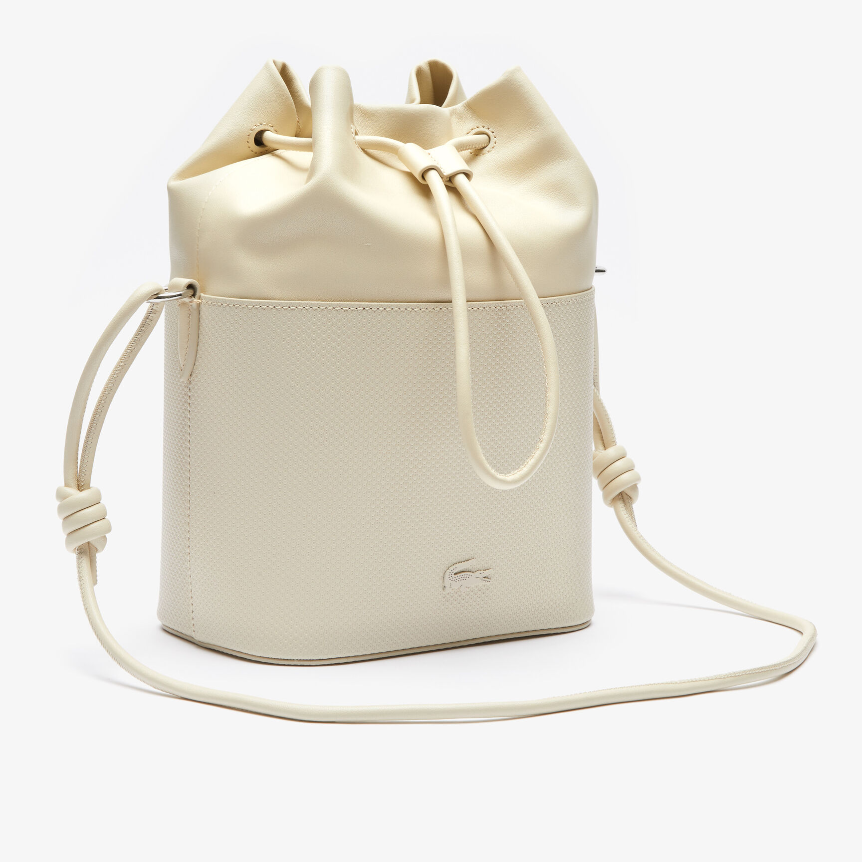 Women's Chantaco Matte Piqué Leather Drawstring Bucket Bag Women's Chantaco Matte Piqué Leather Drawstring Bucket Bag