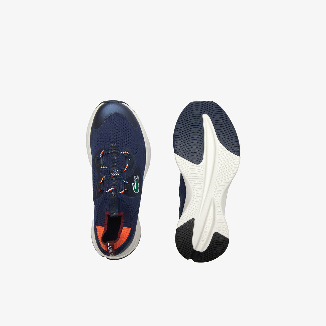 Women's Lacoste Run Spin Knit Textile Sneakers Women's Lacoste Run Spin Knit Textile Sneakers