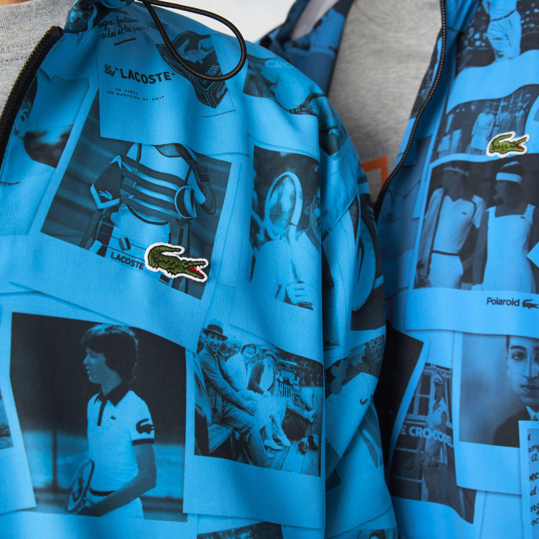جاكيت بسحاب للجنسين من مجموعة Lacoste LIVE و Polaroid لاكوست جاكيت بسحاب للجنسين من مجموعة lacoste live و polaroid