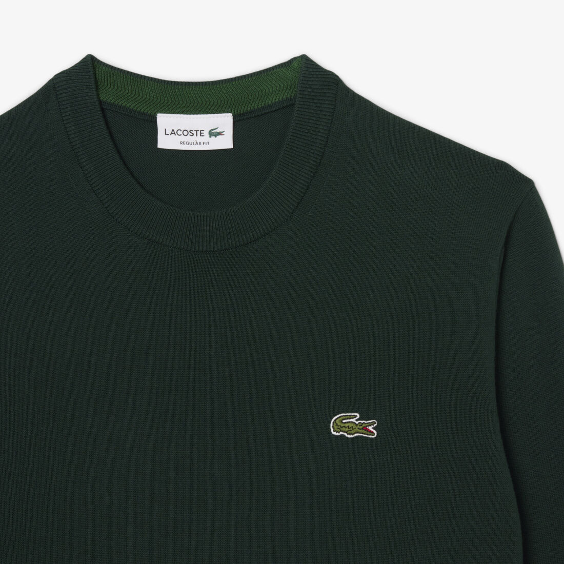 Monochrome Crew Neck Cotton Sweater Monochrome Crew Neck Cotton Sweater