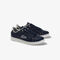 lacoste juniors  carnaby evo contrast colour lace up synthetic sneakers