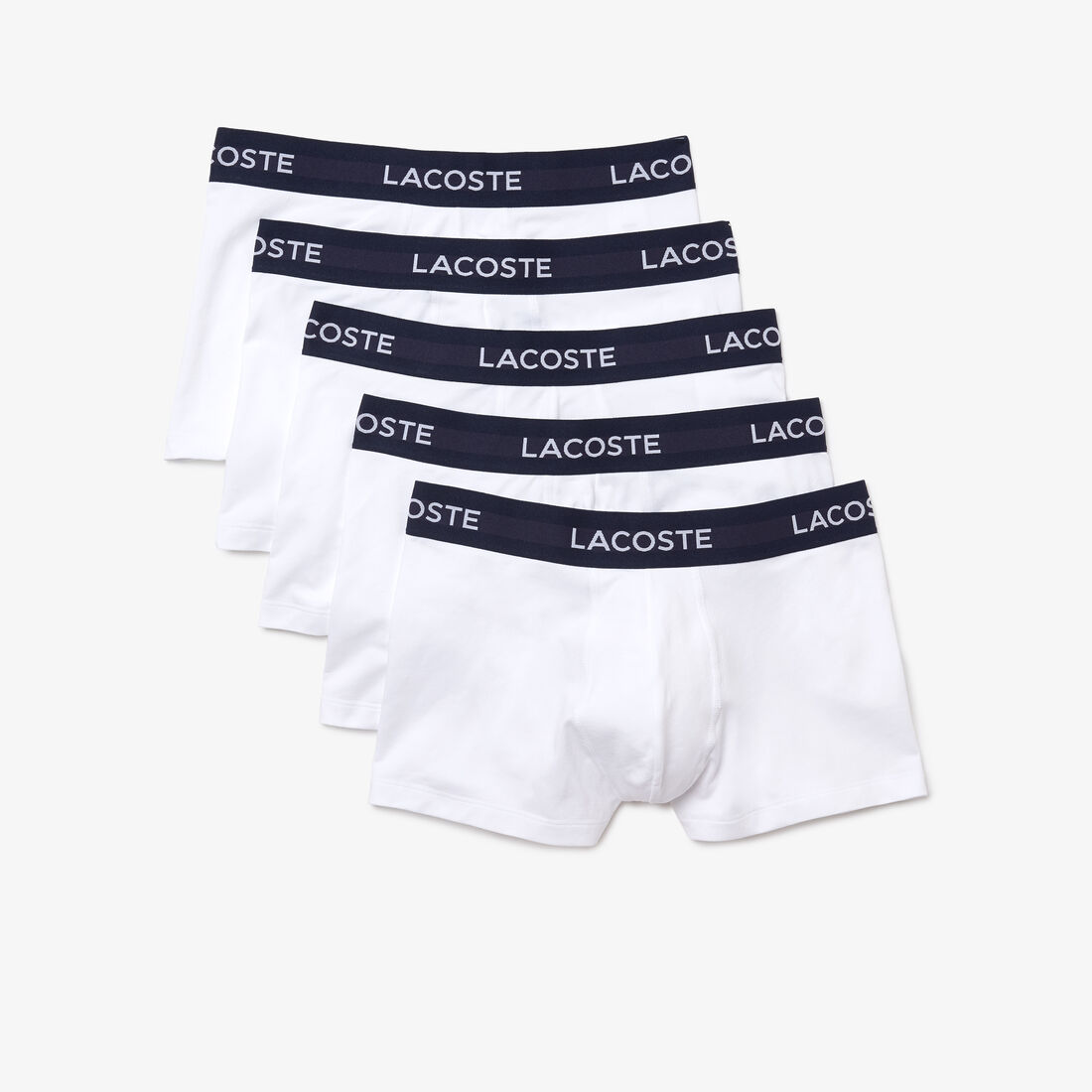 Men's 5-pack Lacoste Stretch Cotton Trunks Men's 5-pack Lacoste Stretch Cotton Trunks