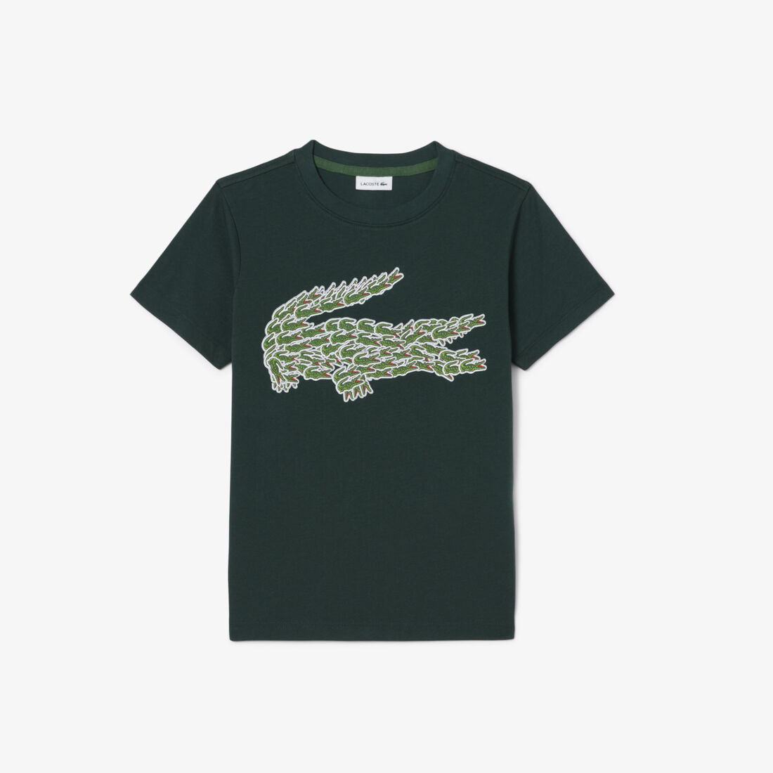Crocodile Print Cotton T-shirt Crocodile Print Cotton T-shirt