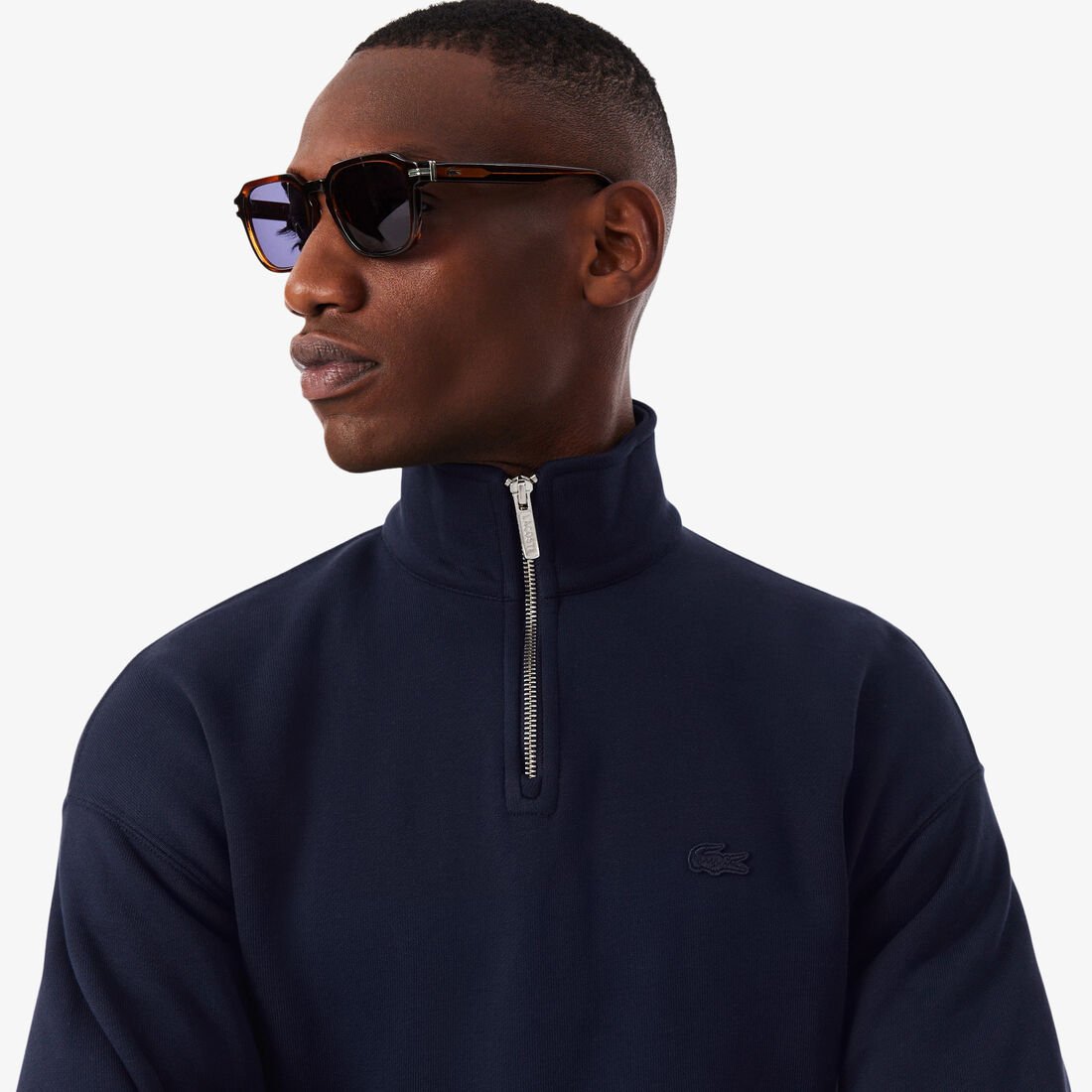 Heavy Fleece Zipper Neck Sweatshirt Heavy Fleece Zipper Neck Sweatshirt