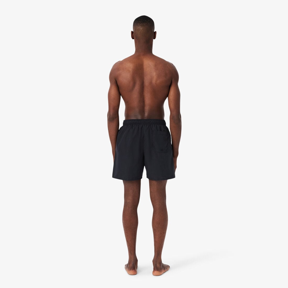 Mid Length Monochrome Swim Trunks Mid Length Monochrome Swim Trunks