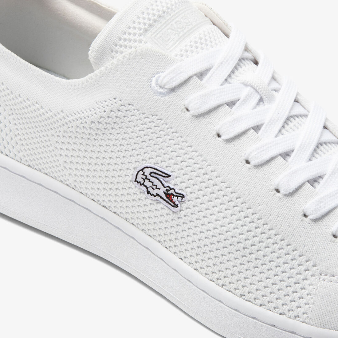 Men's Lacoste Carnaby Pique Textile Trainers Men's Lacoste Carnaby Pique Textile Trainers