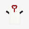 boys  lacoste made in france piqu  effect cotton polo shirt