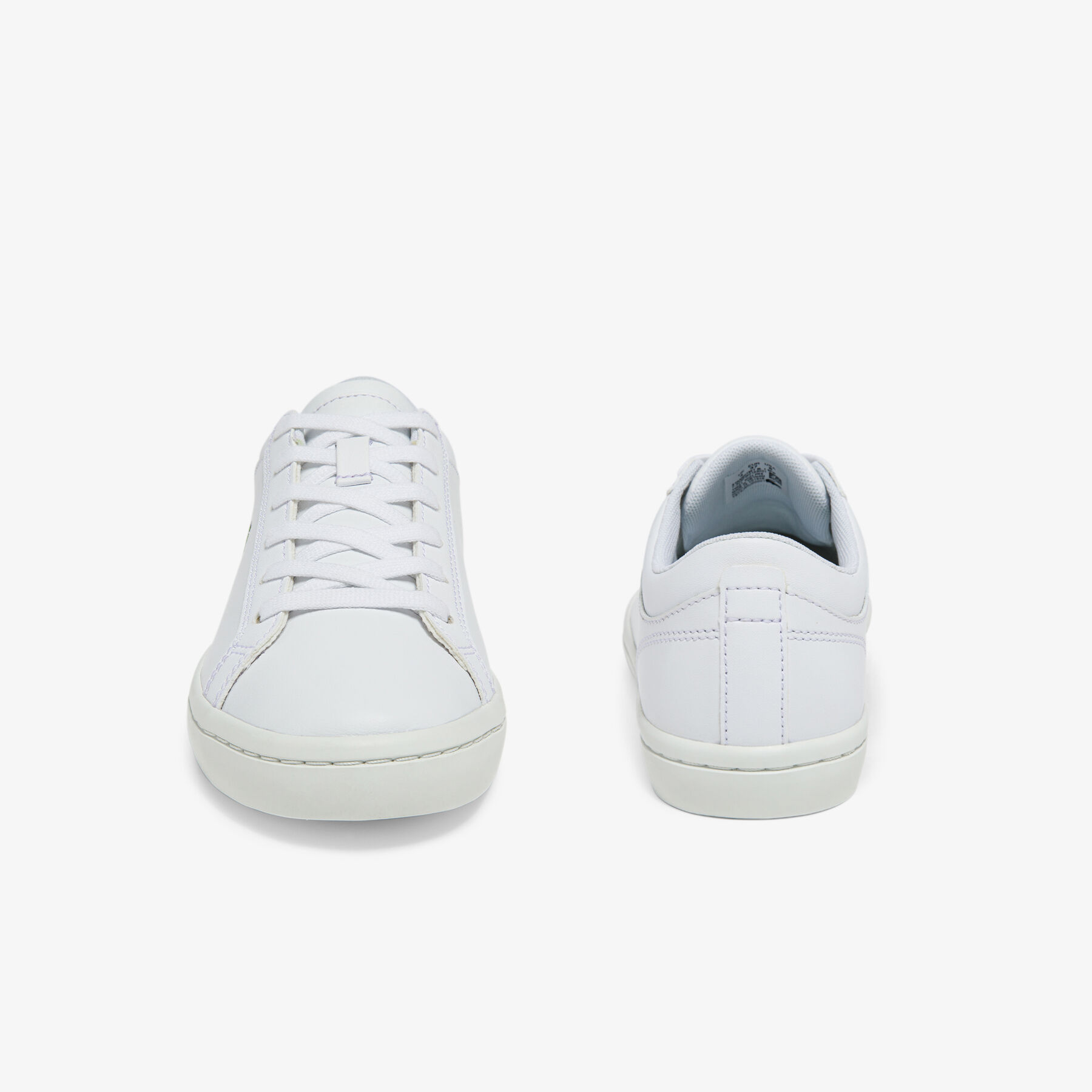 Women's Straightset Leather Trainers lacoste women s straightset leather trainers