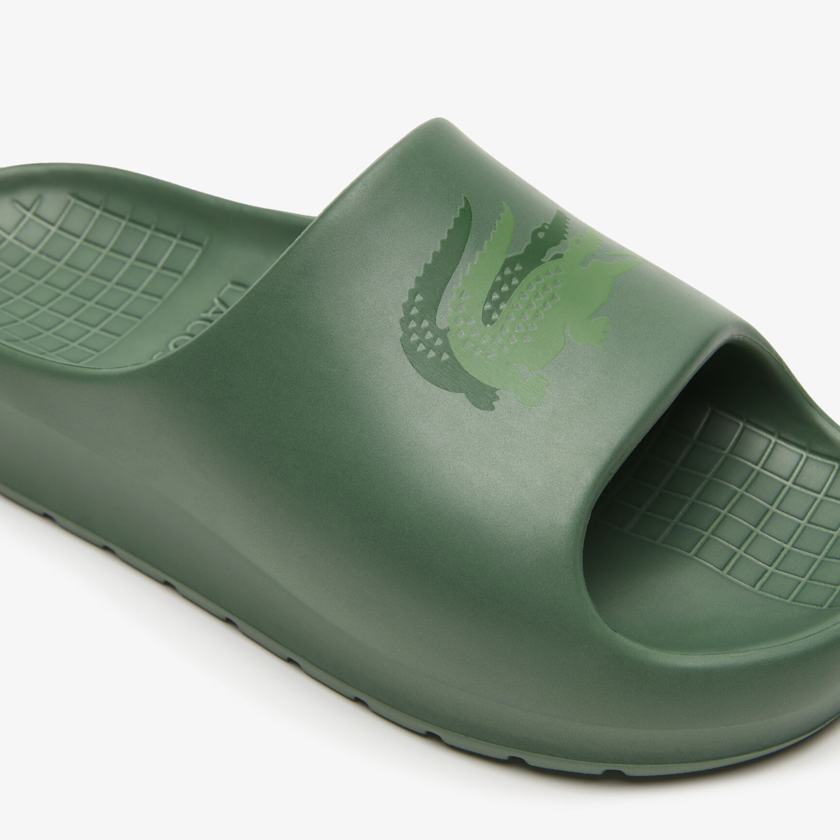 Women's Lacoste Croco 2.0 Evo Synthetic Slides Women's Lacoste Croco 2.0 Evo Synthetic Slides