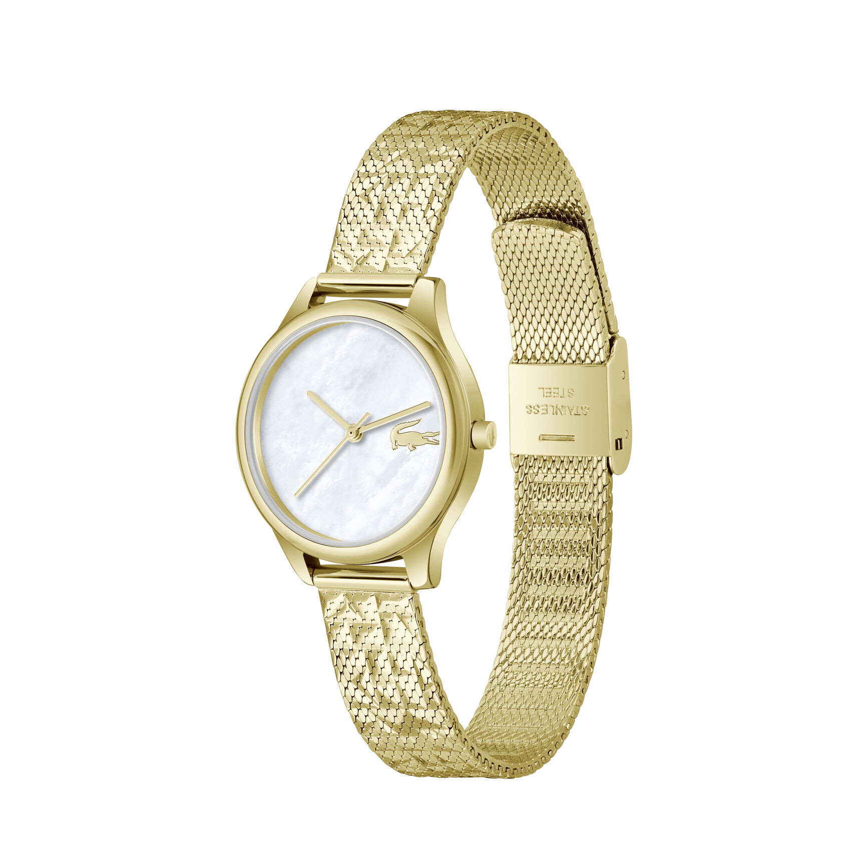 Thin Gold-Plated Steel Women's Watch Thin Gold-Plated Steel Women's Watch