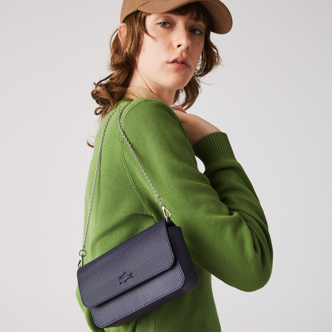 Women's Chantaco Matte Piqué Leather Flap Belt Bag Women's Chantaco Matte Piqué Leather Flap Belt Bag