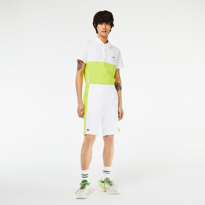 Men’s Regular Fit Cotton Fleece Colourblock Shorts