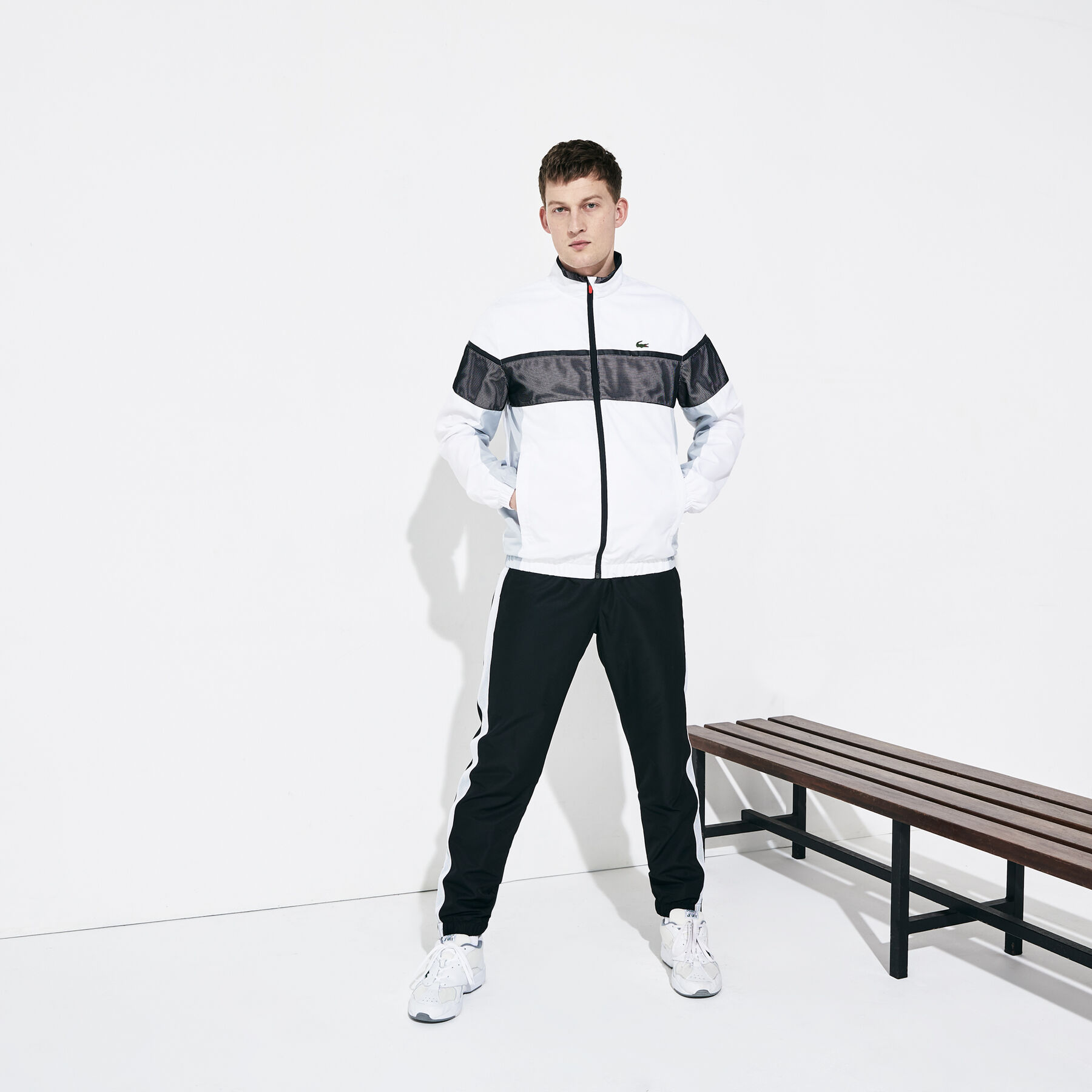 Men's Lacoste SPORT Taffeta And Jersey Tennis Tracksuit men s lacoste sport taffeta and jersey tennis tracksuit