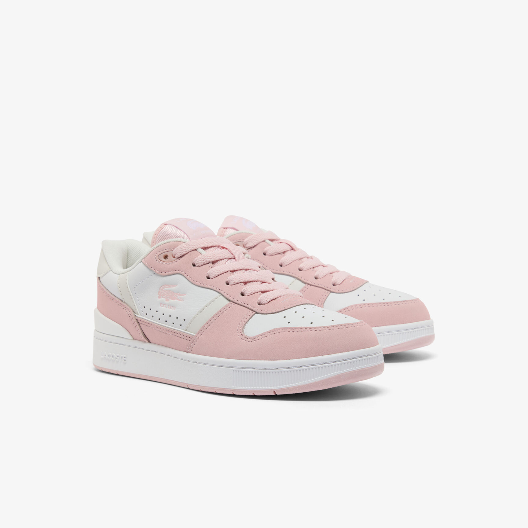 Women's T-Clip Set Leather Sneakers