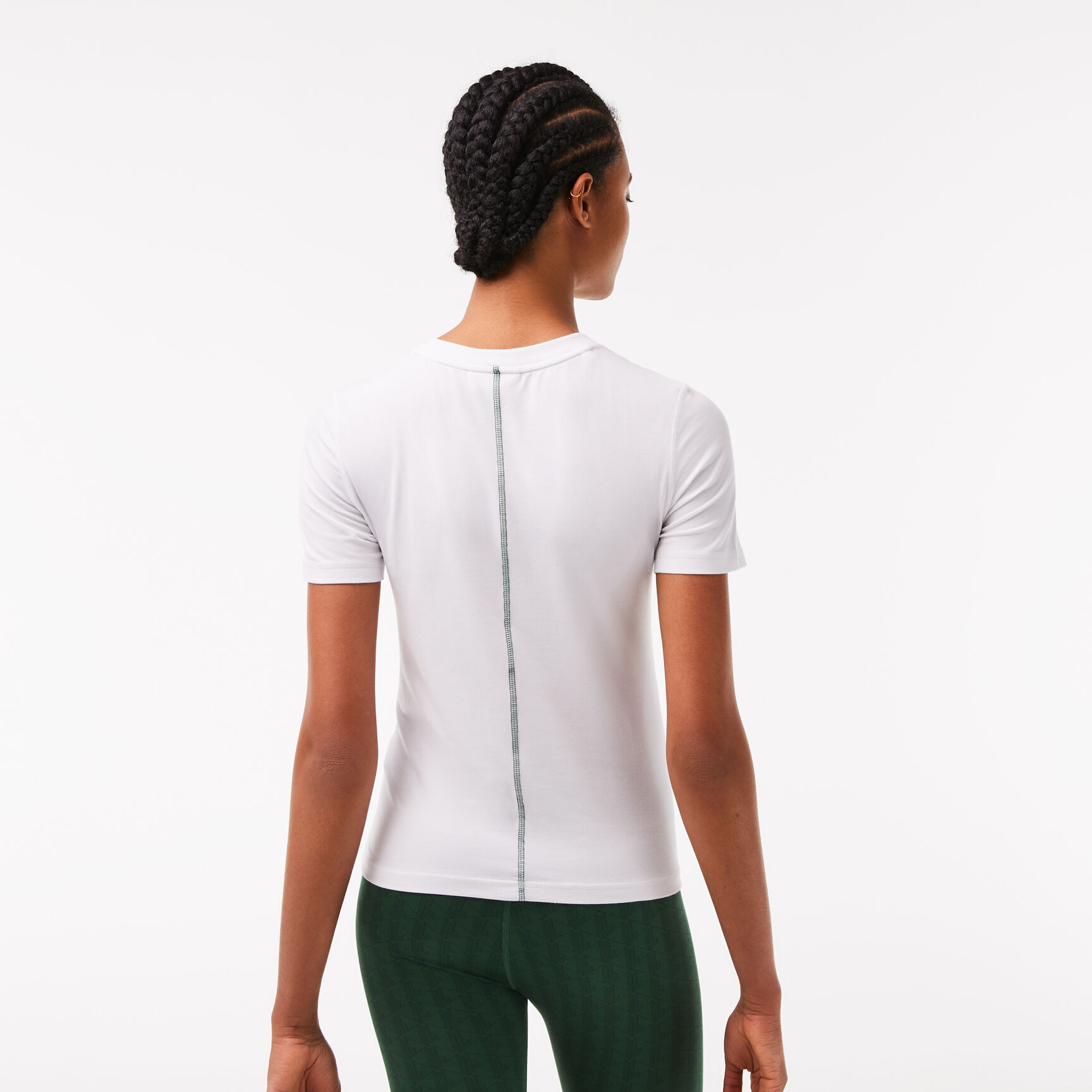 Women's Crew Neck Cotton Blend T-shirt