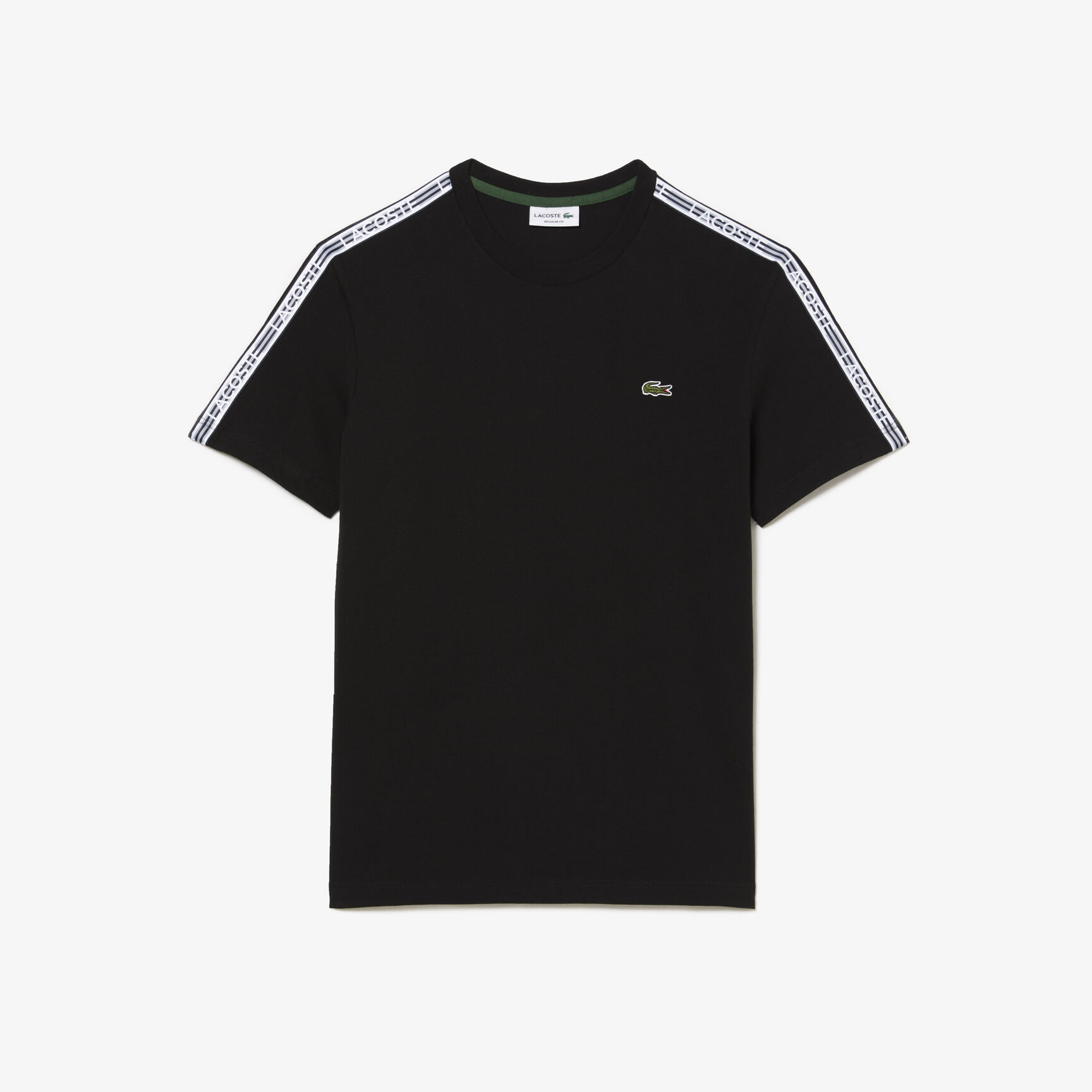 Men's Lacoste Regular Fit Logo Stripe T-shirt Men's Lacoste Regular Fit Logo Stripe T-shirt