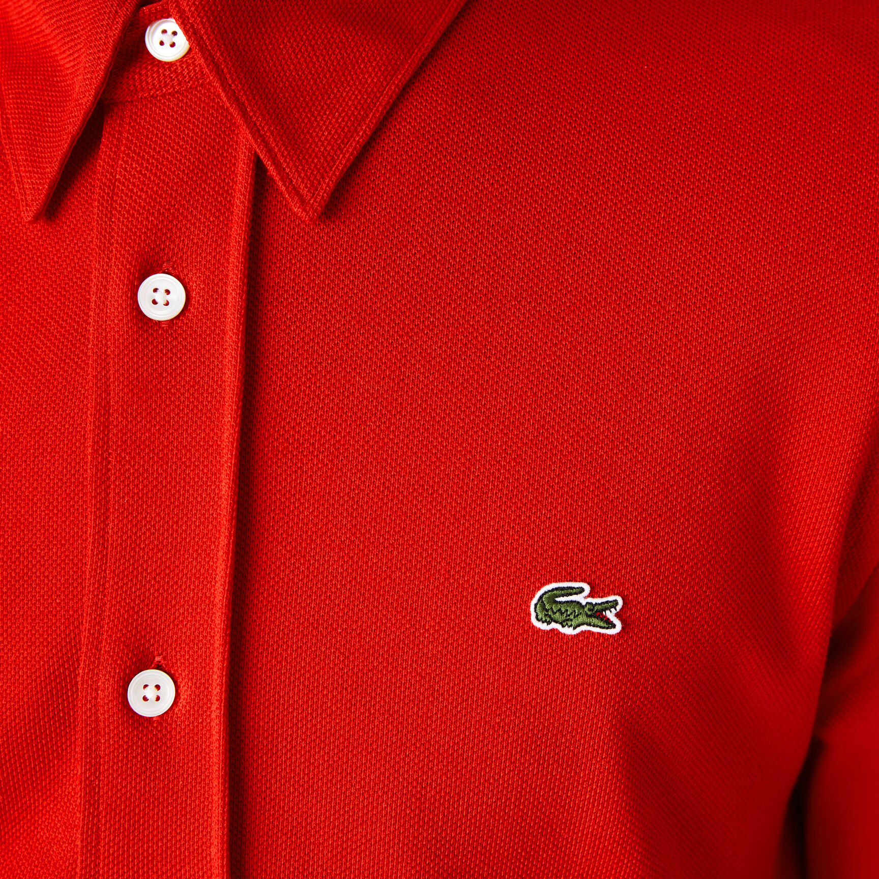 Men's Lacoste Slim Fit Cotton Pique Shirt Men's Lacoste Slim Fit Cotton Pique Shirt