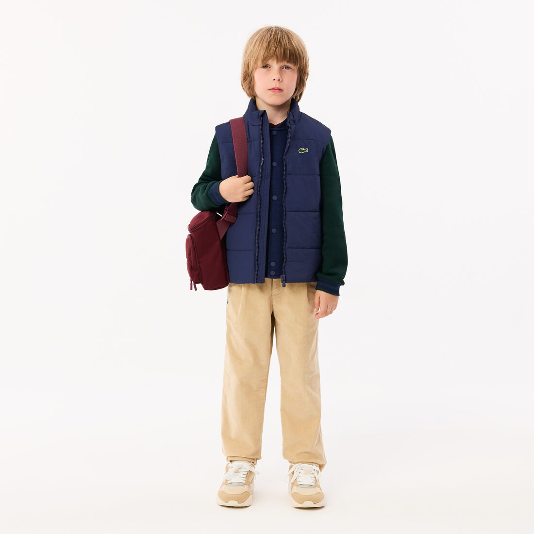 Kids' Lacoste Taffeta Vest Jacket Kids' Lacoste Taffeta Vest Jacket