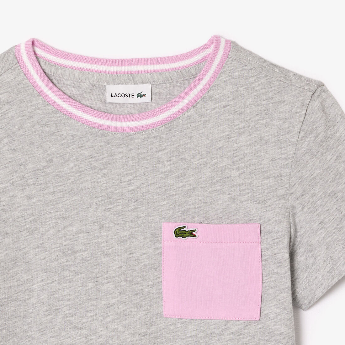 Contrast Print Cotton T-shirt Contrast Print Cotton T-shirt
