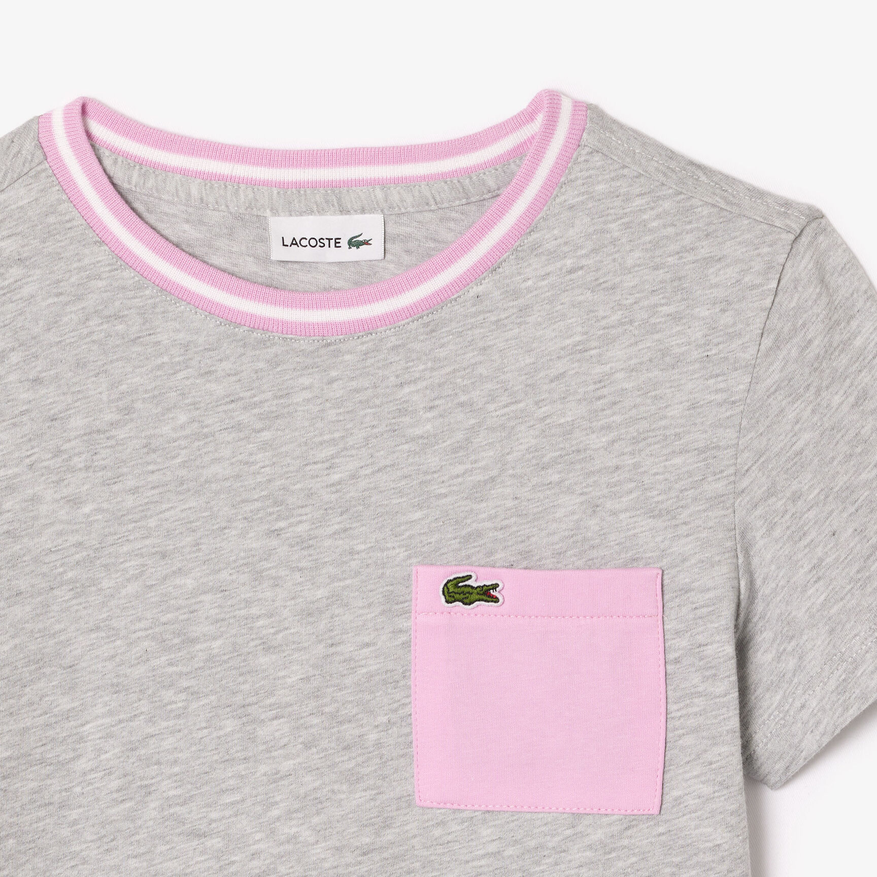 Contrast Print Cotton T-shirt Contrast Print Cotton T-shirt