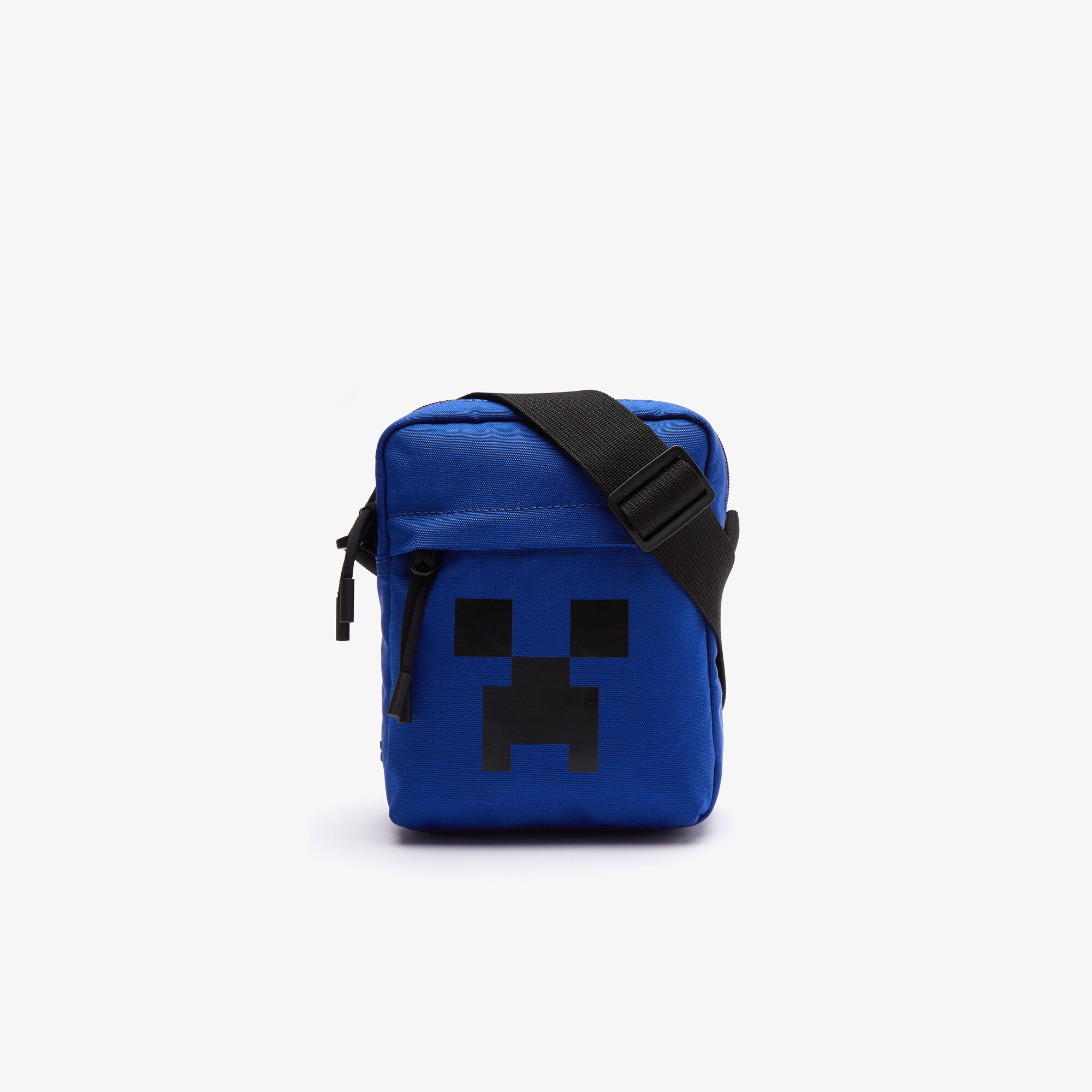 Men's Lacoste x Minecraft Print Canvas Vertical Crossover Bag