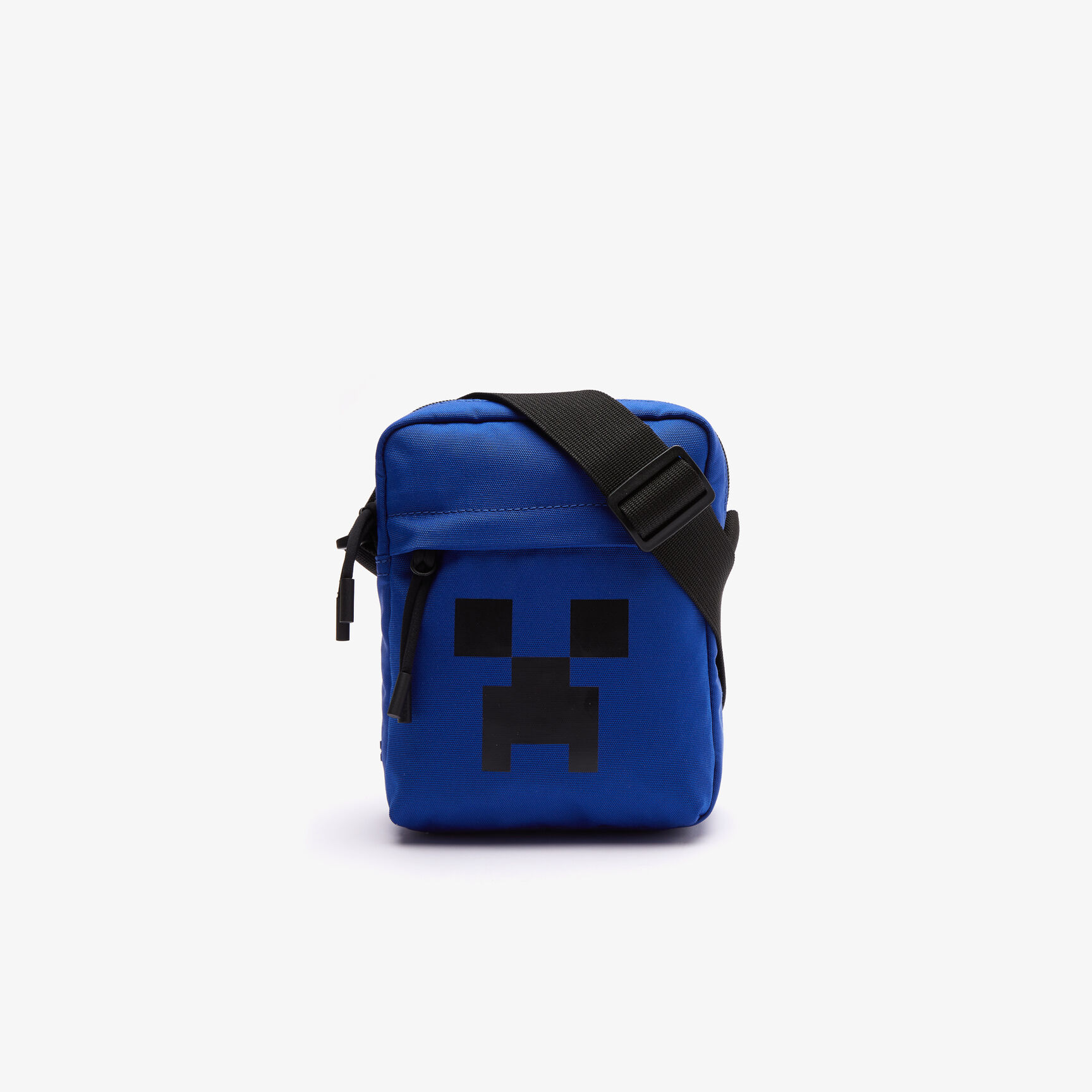 Men's Lacoste x Minecraft Print Canvas Vertical Crossover Bag Men's Lacoste x Minecraft Print Canvas Vertical Crossover Bag