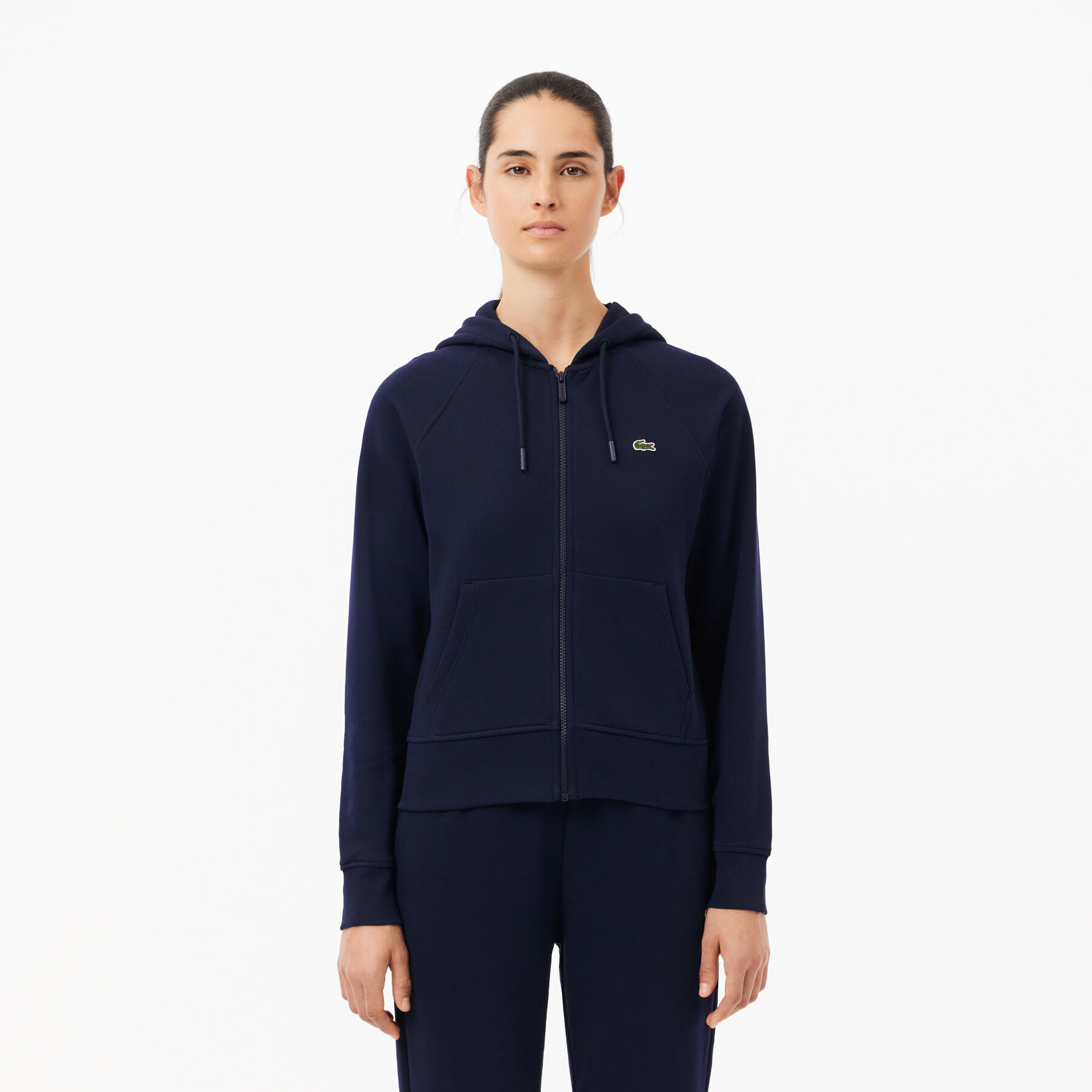 Zipped Hoodie lacoste zipped hoodie