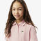 lacoste pleat back petit pique polo shirt