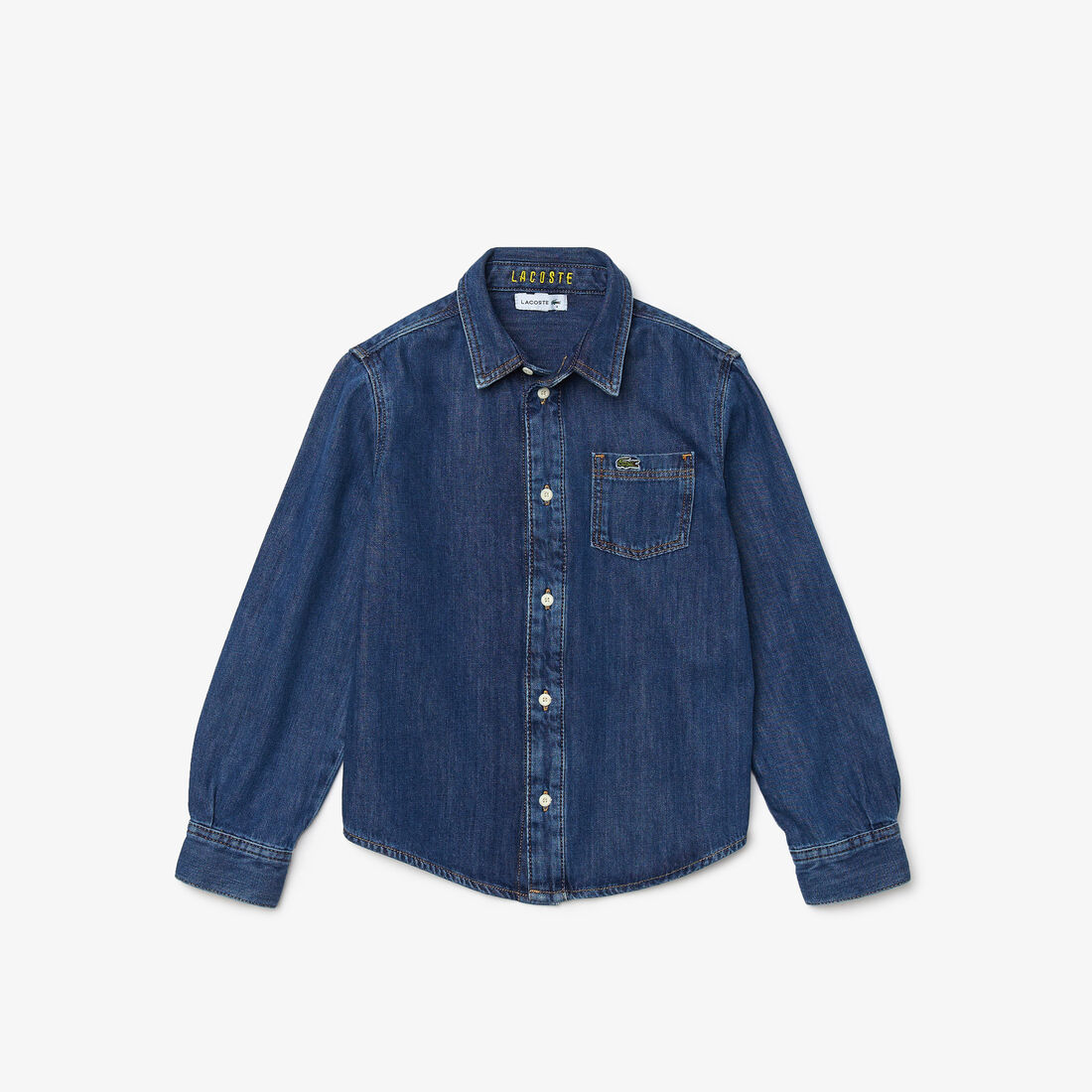 Boys' Organic Cotton Regular Fit Jean Shirt Boys' Organic Cotton Regular Fit Jean Shirt