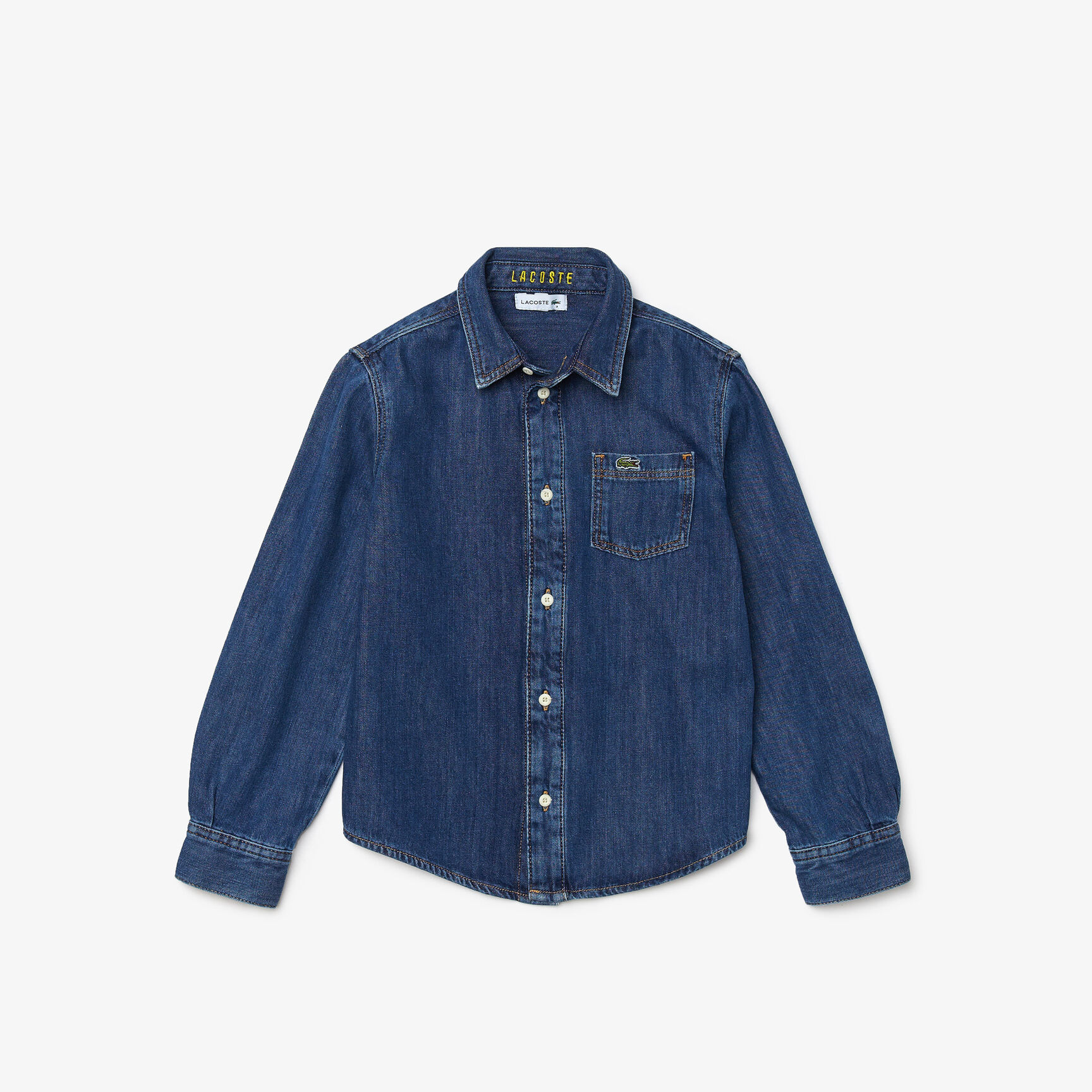 Boys' Organic Cotton Regular Fit Jean Shirt Boys' Organic Cotton Regular Fit Jean Shirt