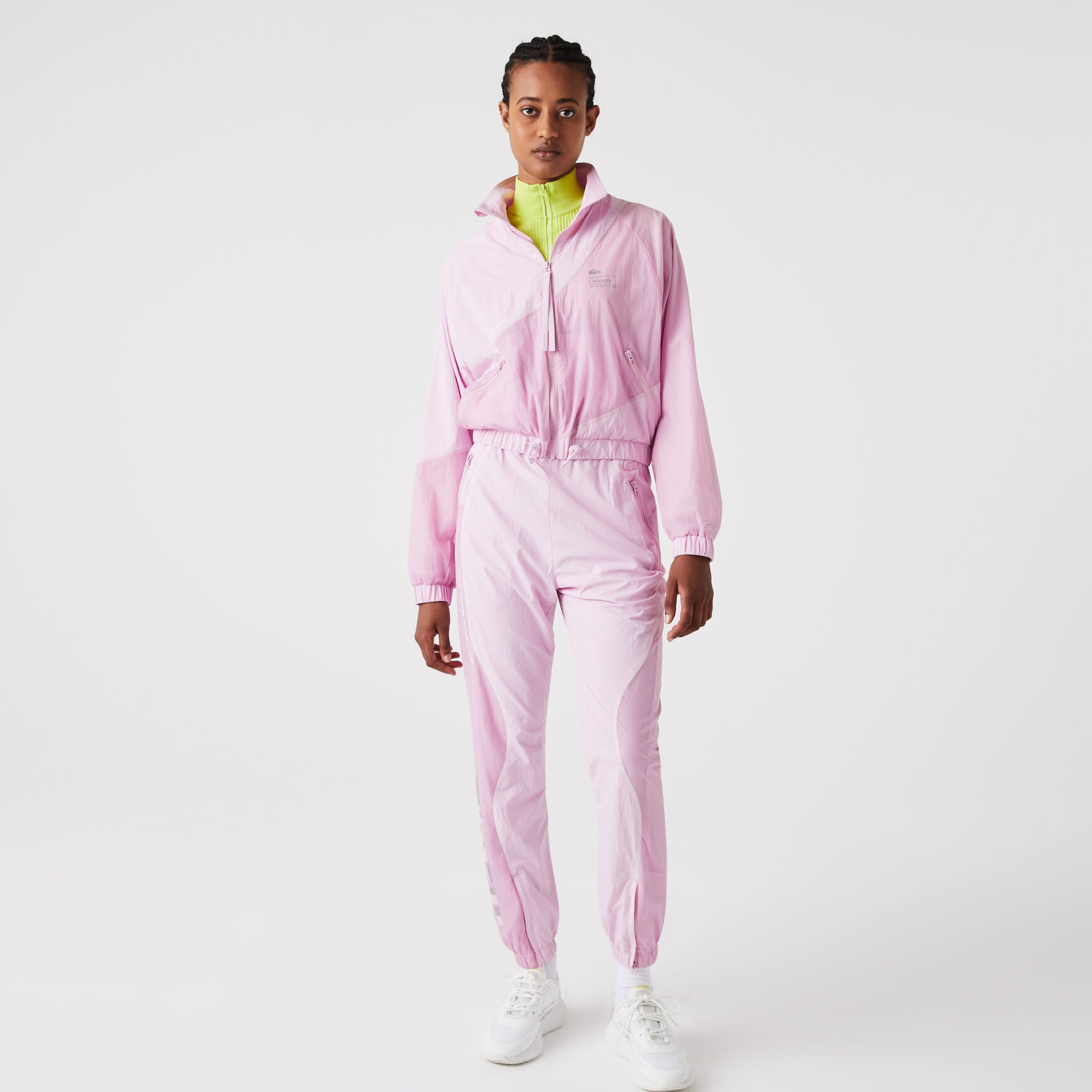 Women's Lacoste Mesh Lined Nylon Jacket