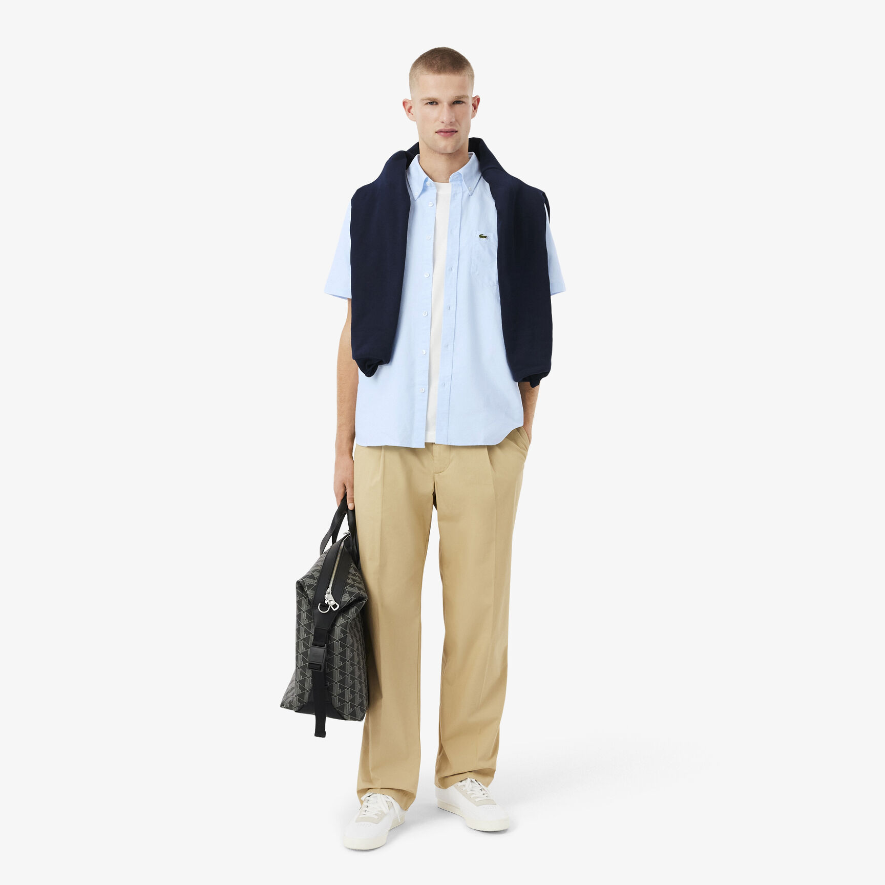 Regular Fit Short Sleeved Oxford Shirt